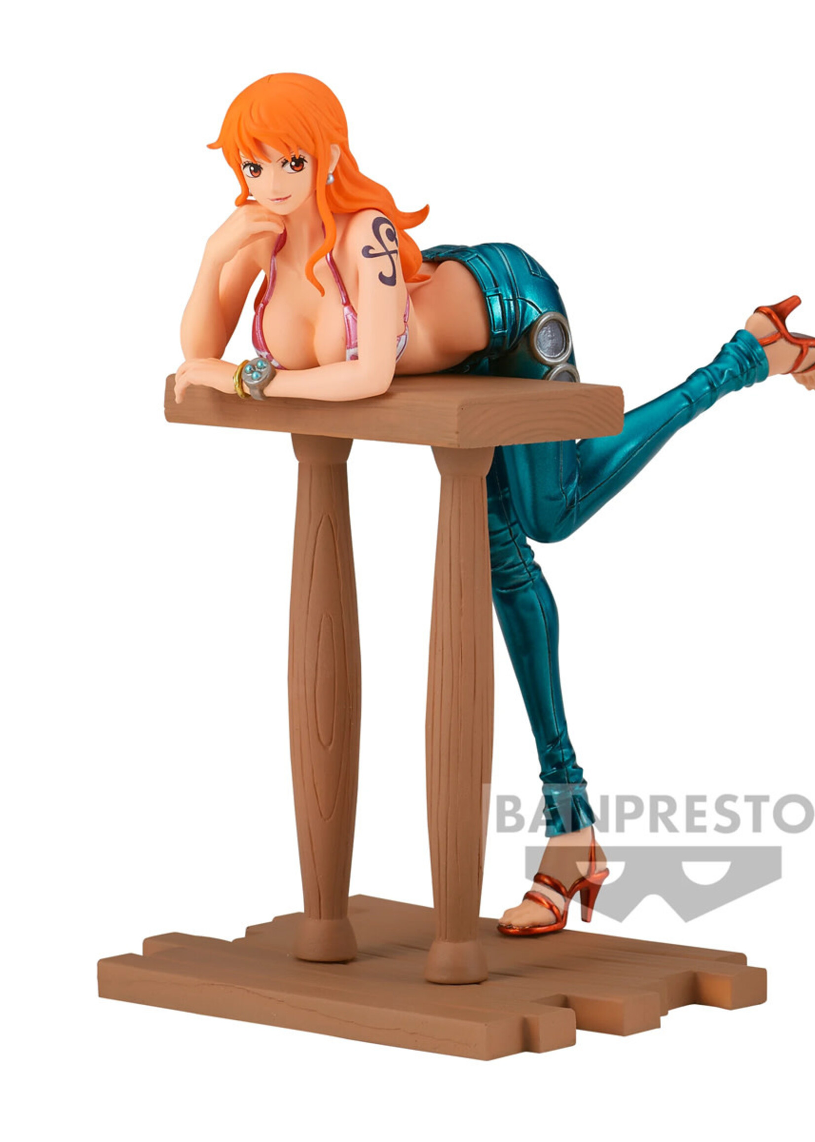 One Piece Nami Figure Grandline Journey 15cm