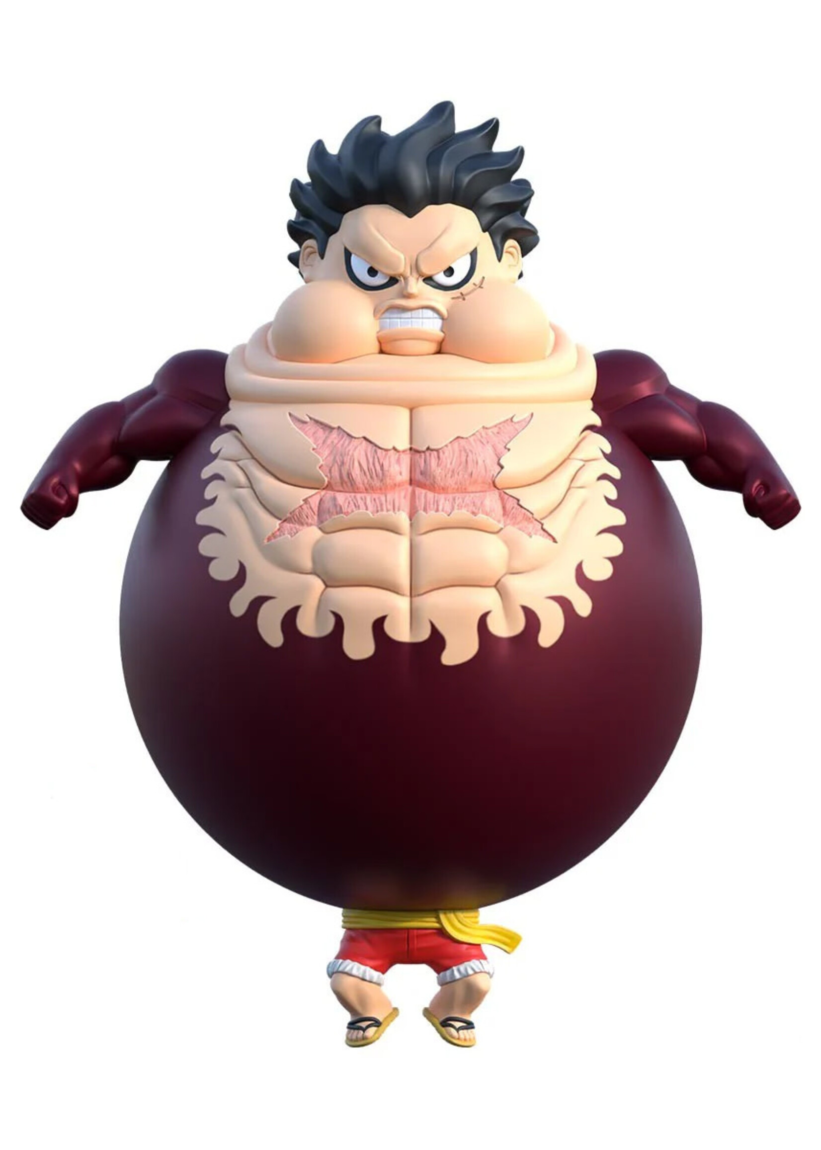 One Piece Luffy Tankman Elastikorps Fighter 23cm