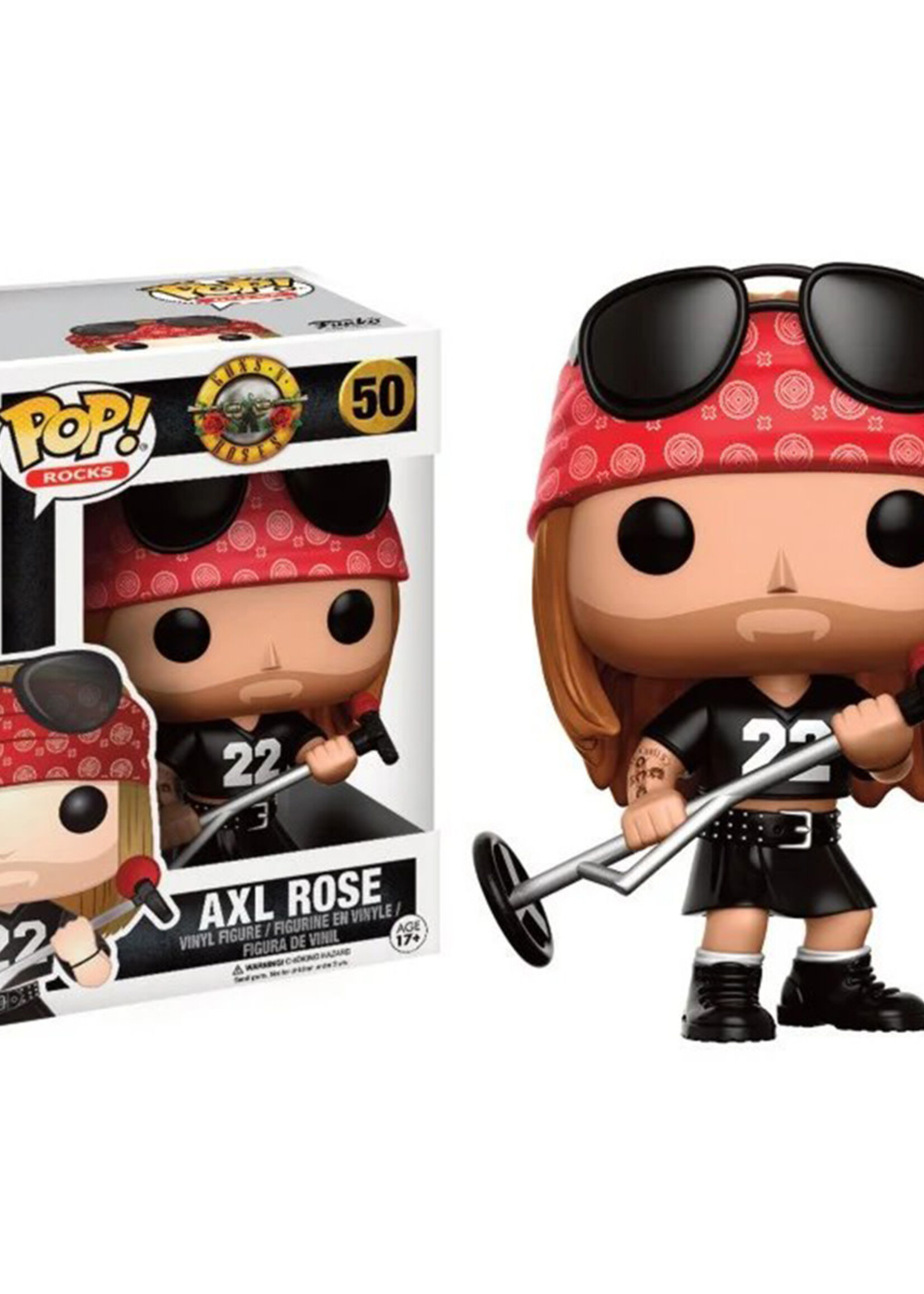 Guns 'N' Roses Funko Pop N° 50 Axl Rose