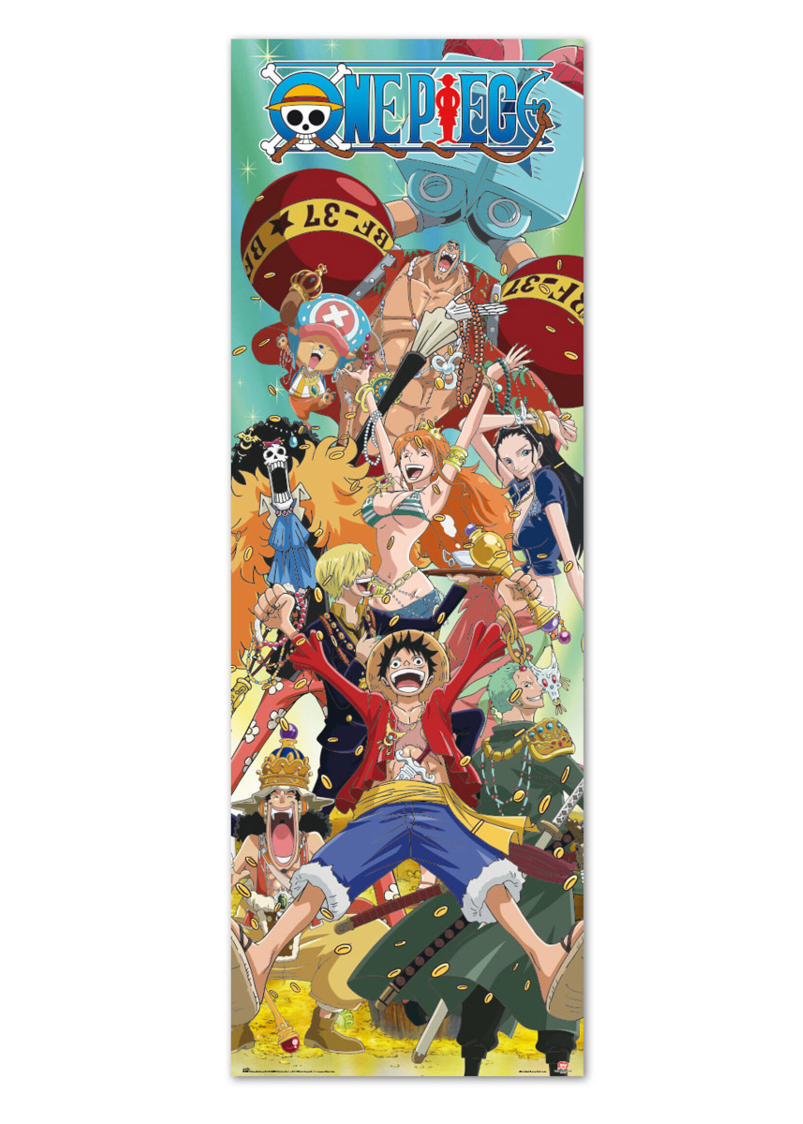 One Piece Door Poster 53x158cm