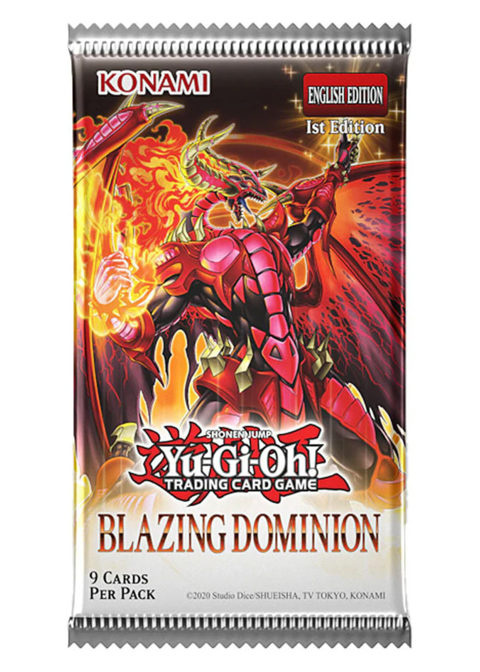 Yu Gi Oh Blazing Dominion Booster