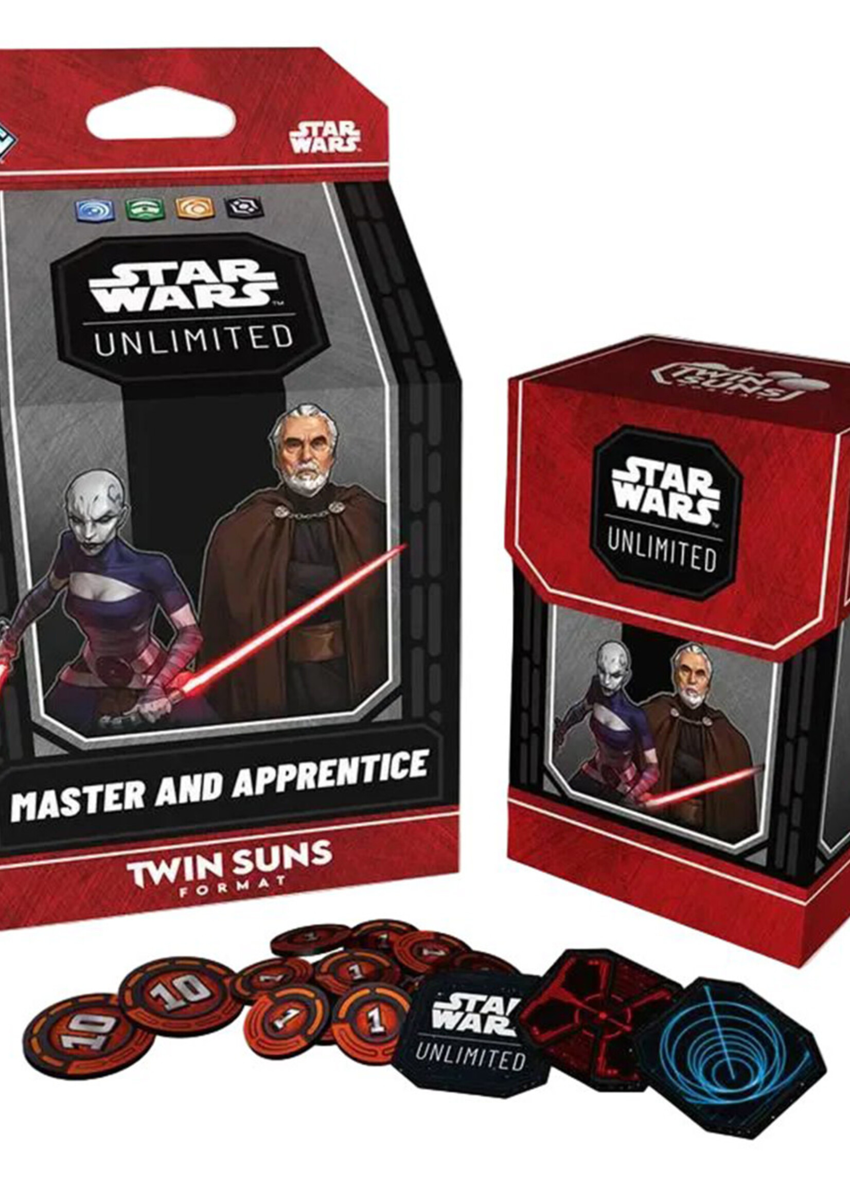 Star Wars Unlimited Twin Suns Deck Master And Apprentice