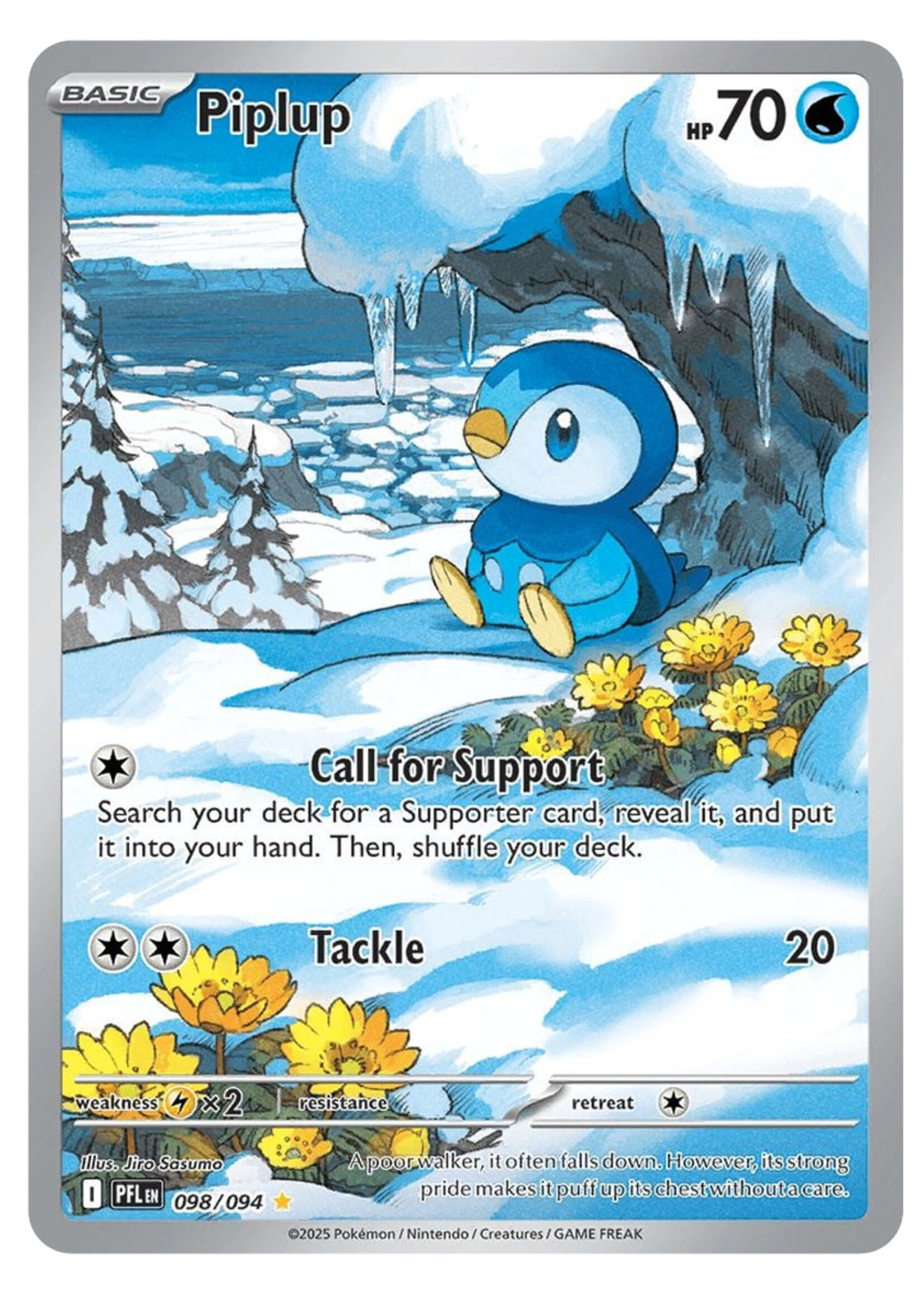 Piplup 98 (PFL): near mint