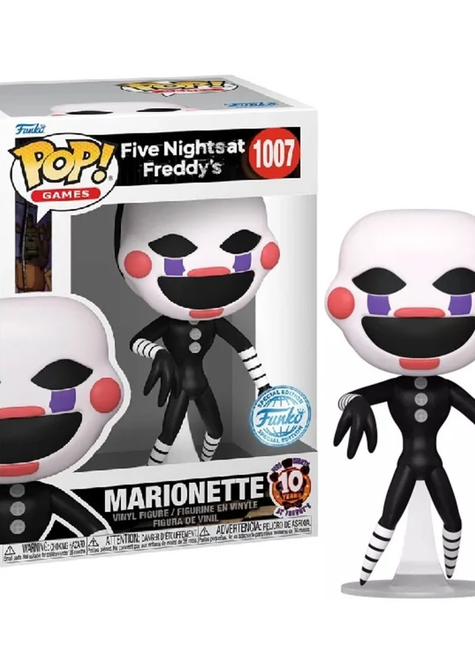 Five Nights At Freddy’s Funko Pop N° 1007 Marionette