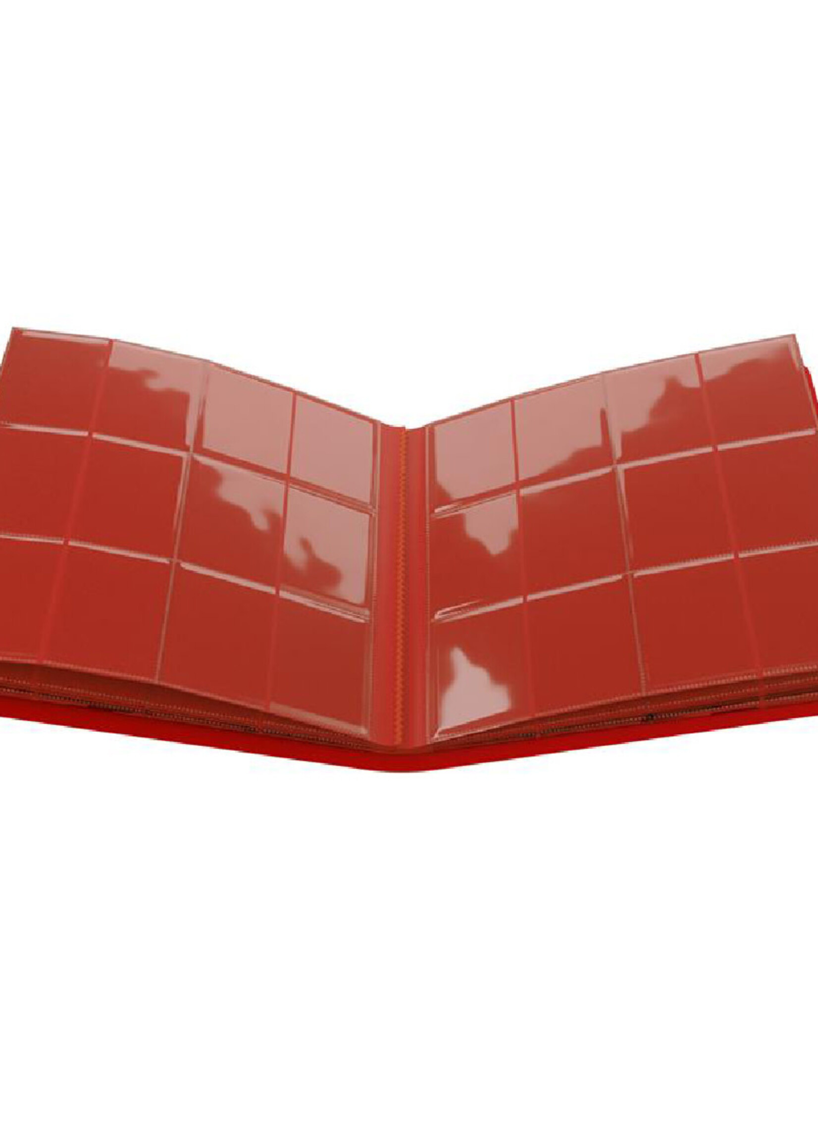 GameGenic 24-Pocket Casual Binder Red