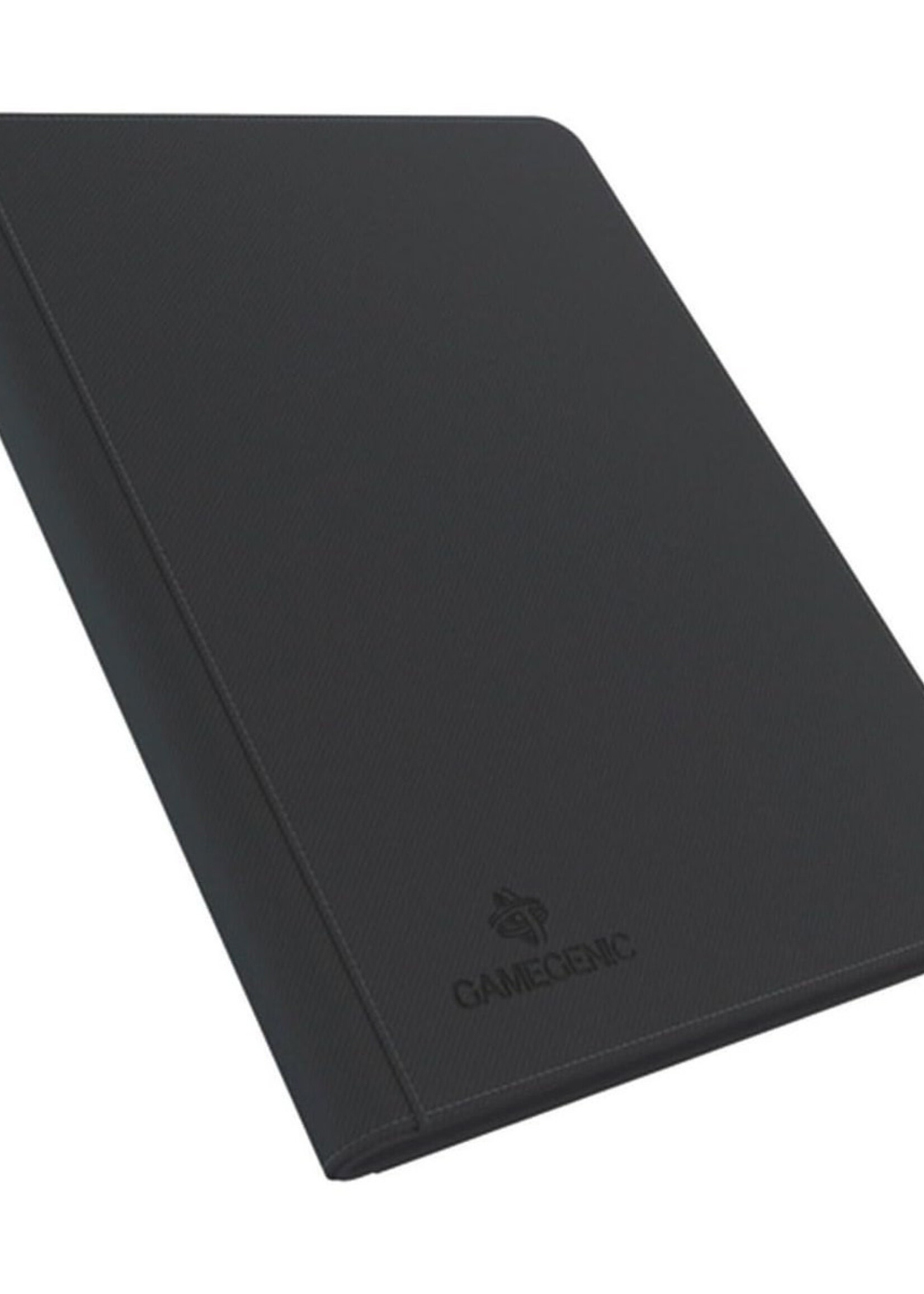 GameGenic 3-Ring Zip-Up Binder Slim Black