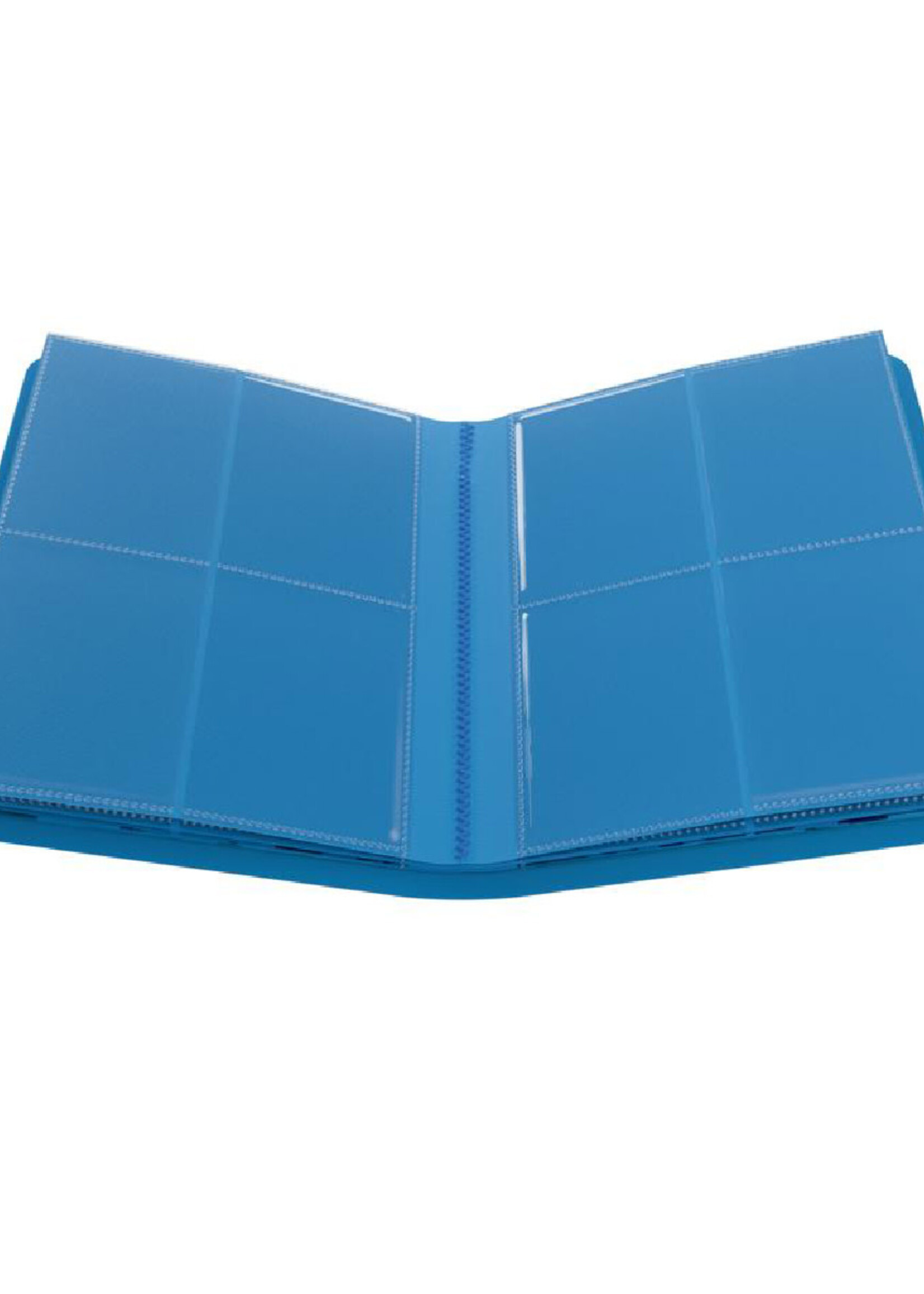 GameGenic 8-Pocket Casual Binder Aqua