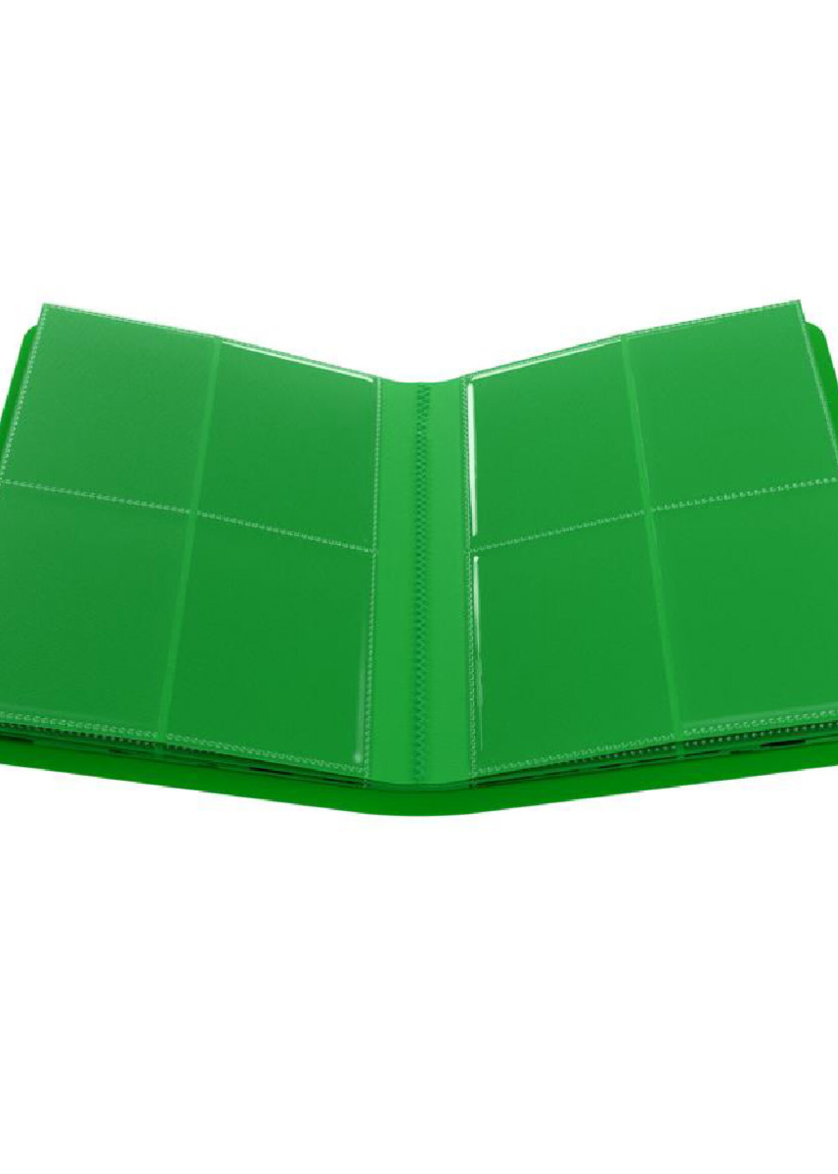 GameGenic 8-Pocket Casual Binder Green