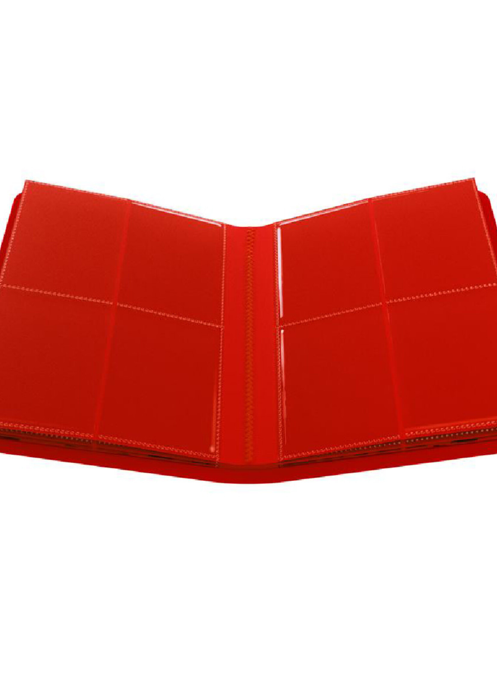 GameGenic 8-Pocket Casual Binder Red