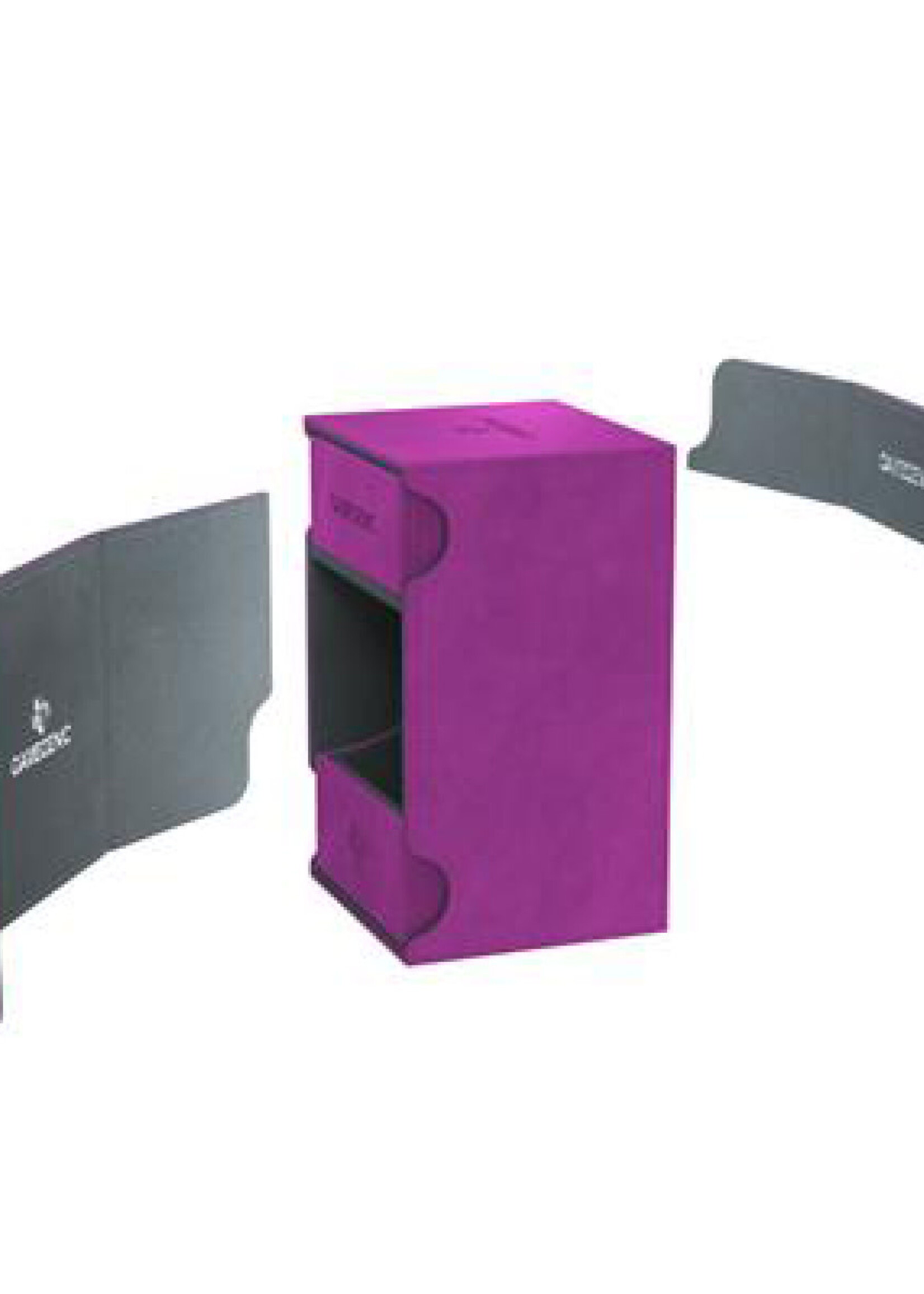 GameGenic Deckbox Watchtower 100+ Purple