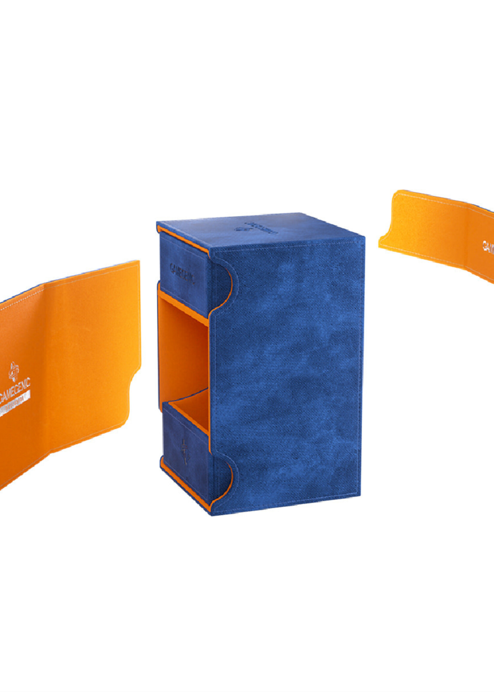 GameGenic Deckbox Watchtower XL 100+ Blue/Orange