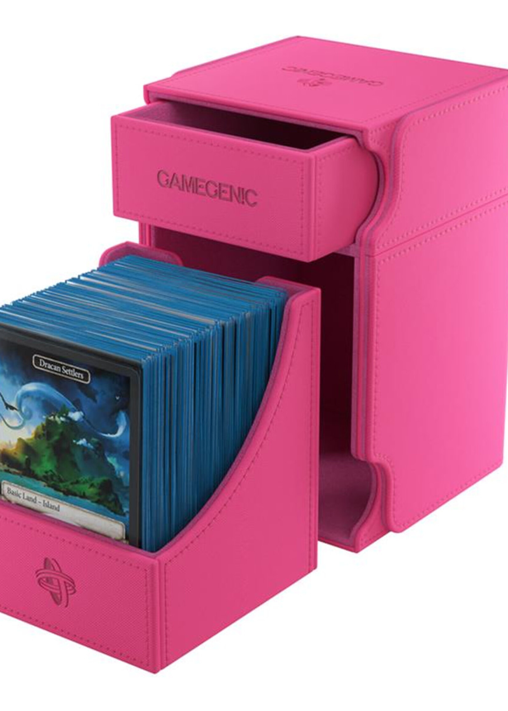 GameGenic Deckbox Watchtower XL 100+ Pink