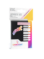 GameGenic Sleeves Japanese Size 62x89mm (60) Black