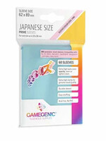 GameGenic Sleeves Japanese Size 62x89mm (60) Clear