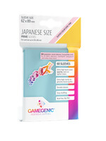 GameGenic Sleeves Japanese Size 62x89mm (60) Gray
