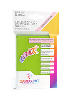 GameGenic Sleeves Japanese Size 62x89mm (60) Lime