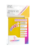 GameGenic Sleeves Japanese Size 62x89mm (60) Yellow