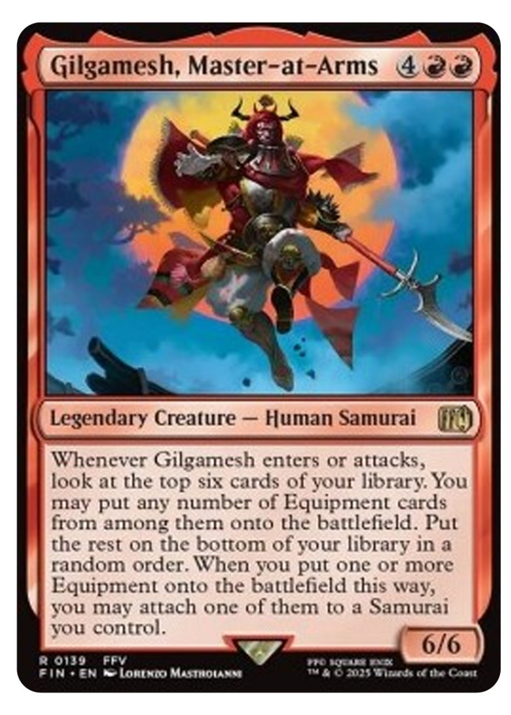 Gilgamesh, Master-at-Arms 139   (FIN)
