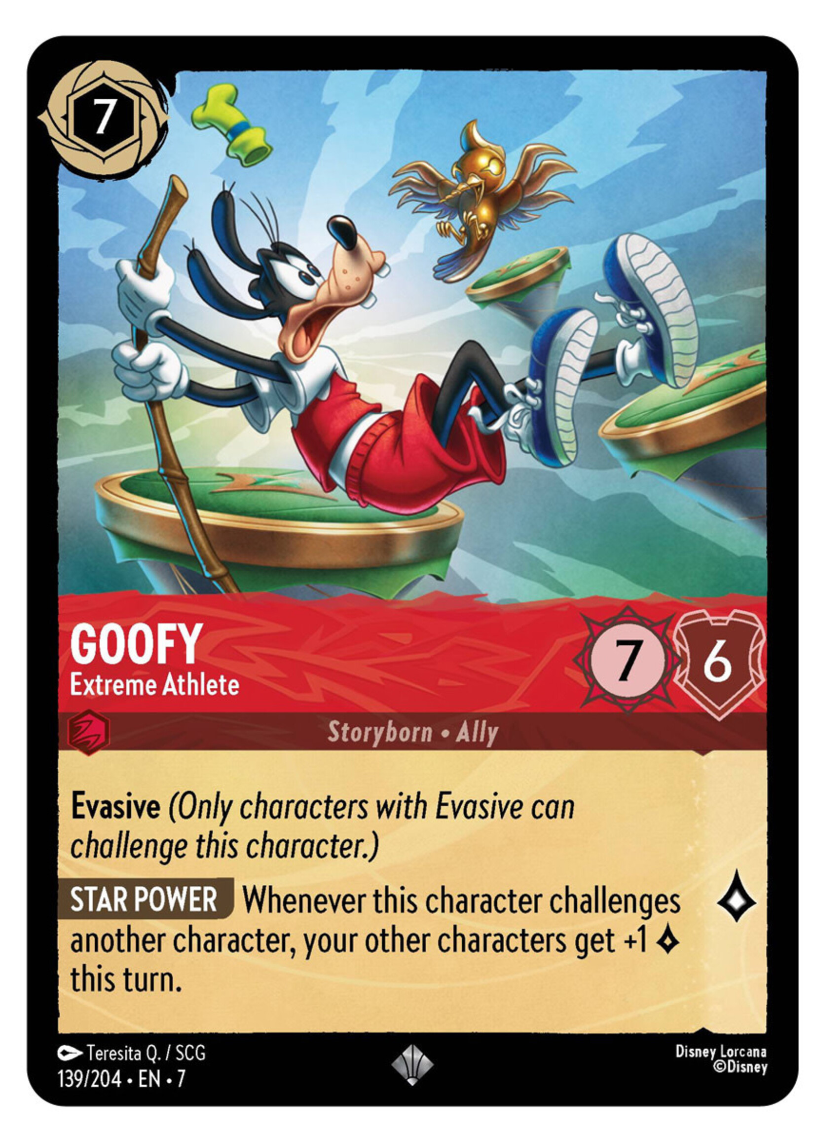 Goofy Extreme Athlete 139 (7ARI)