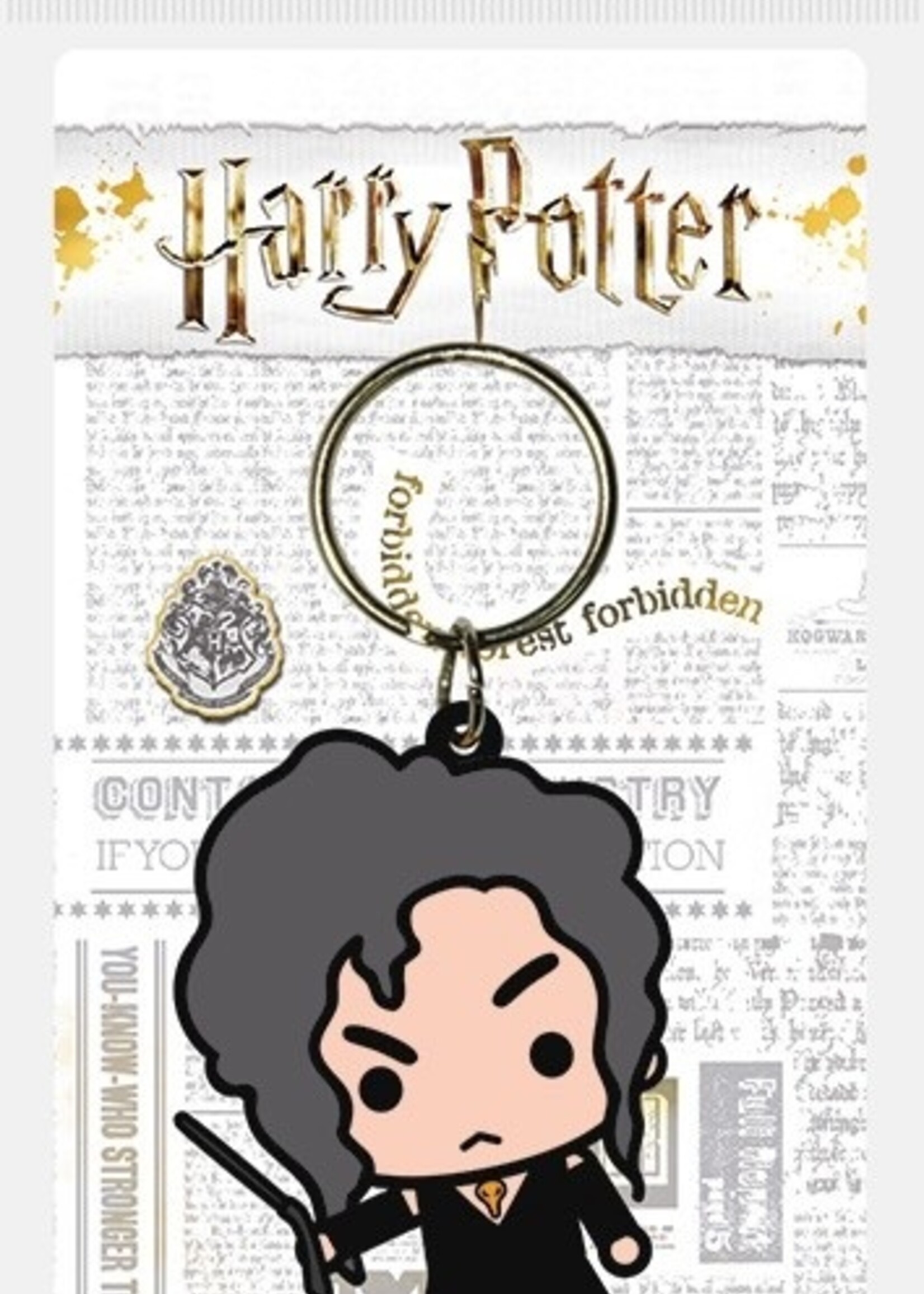 Harry Potter Rubber Keychain Bellatrix Chibi