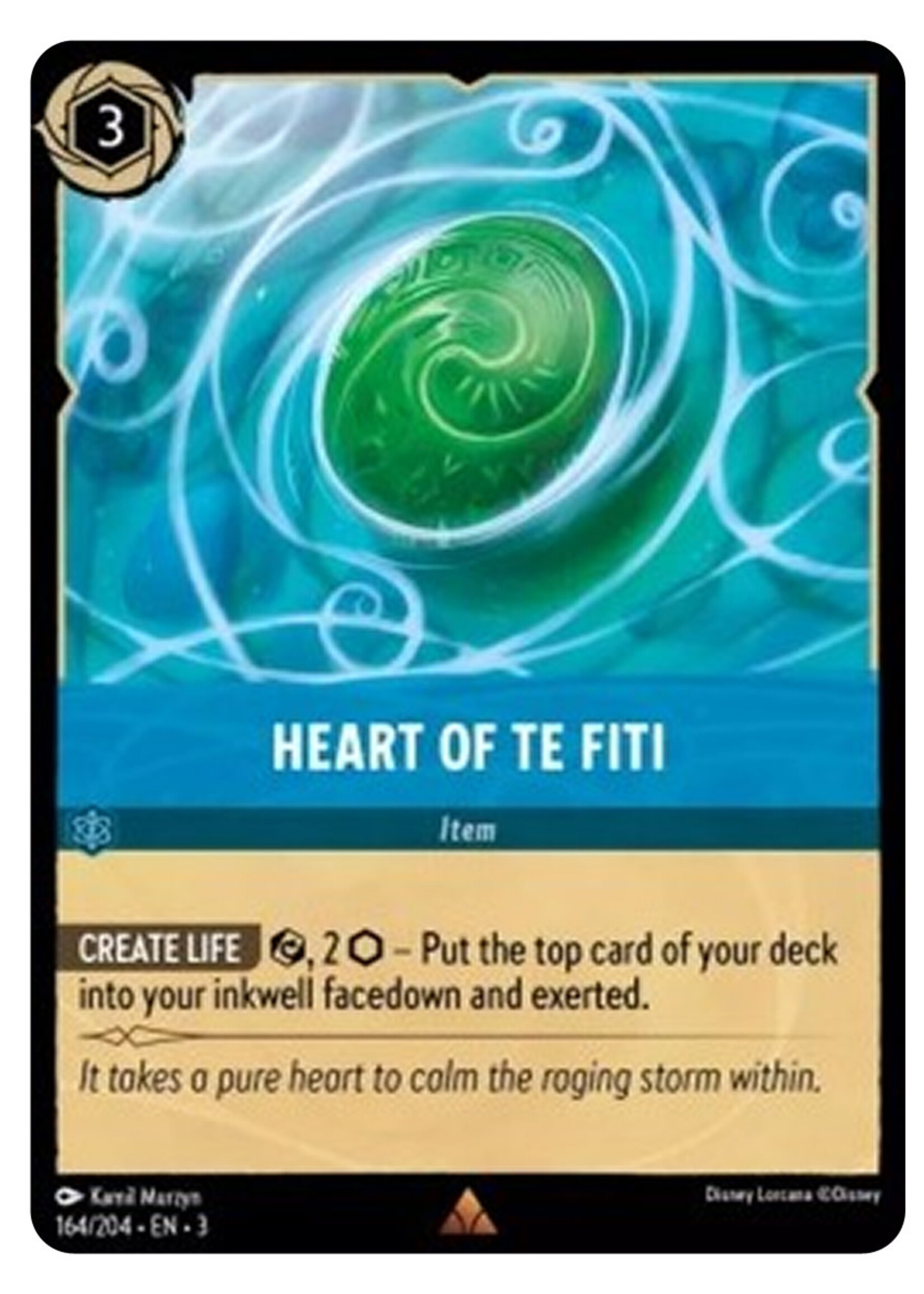 Heart of Te Fiti 164 (3INK)