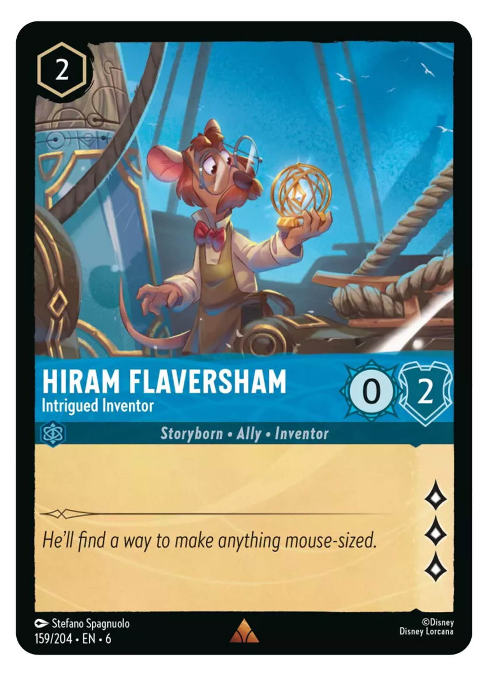 Hiram Flaversham 159 (6AZS)