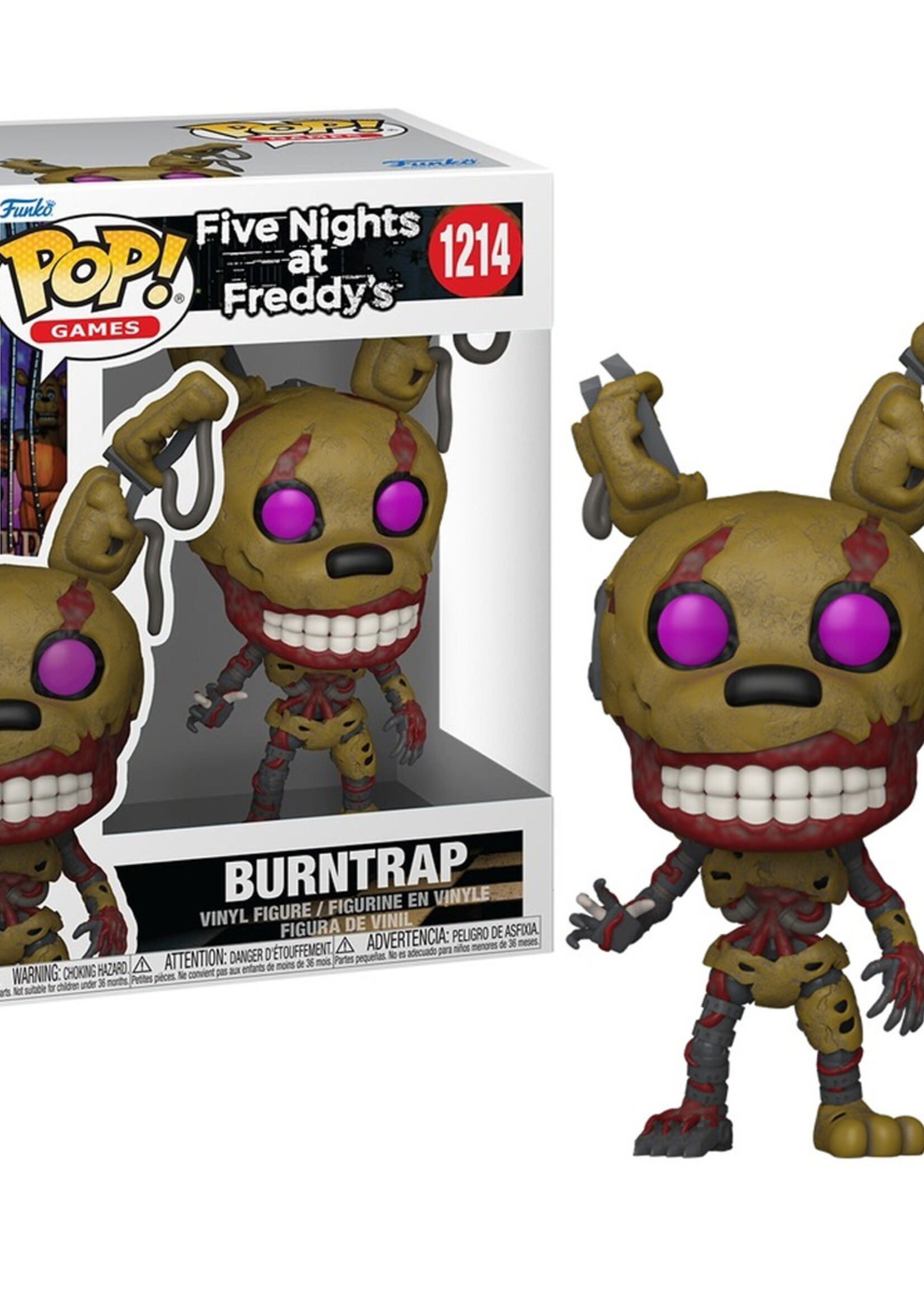Five Nights At Freddy’s Funko Pop N° 1214 Burntrap