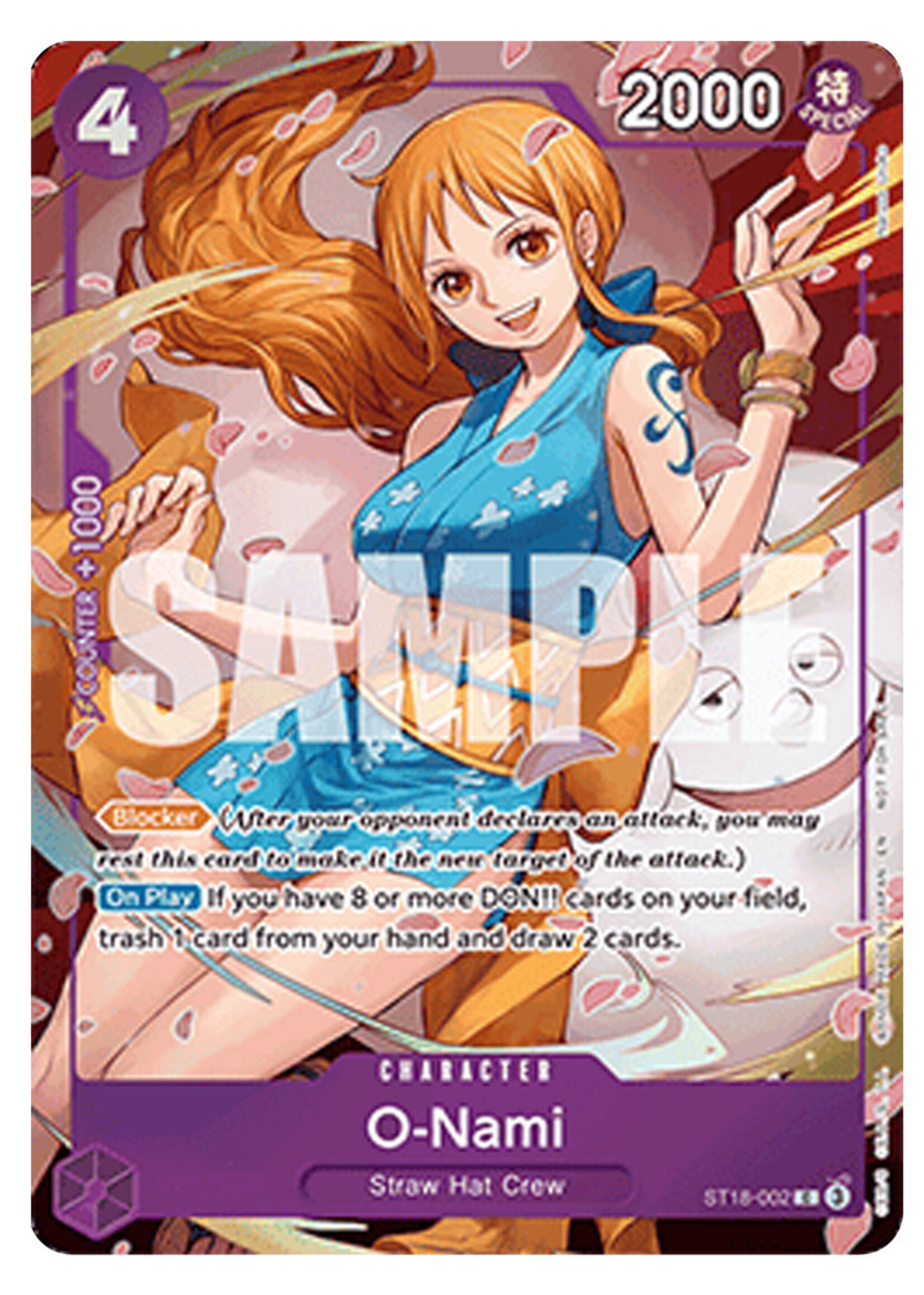 O-Nami ST18-002: near mint