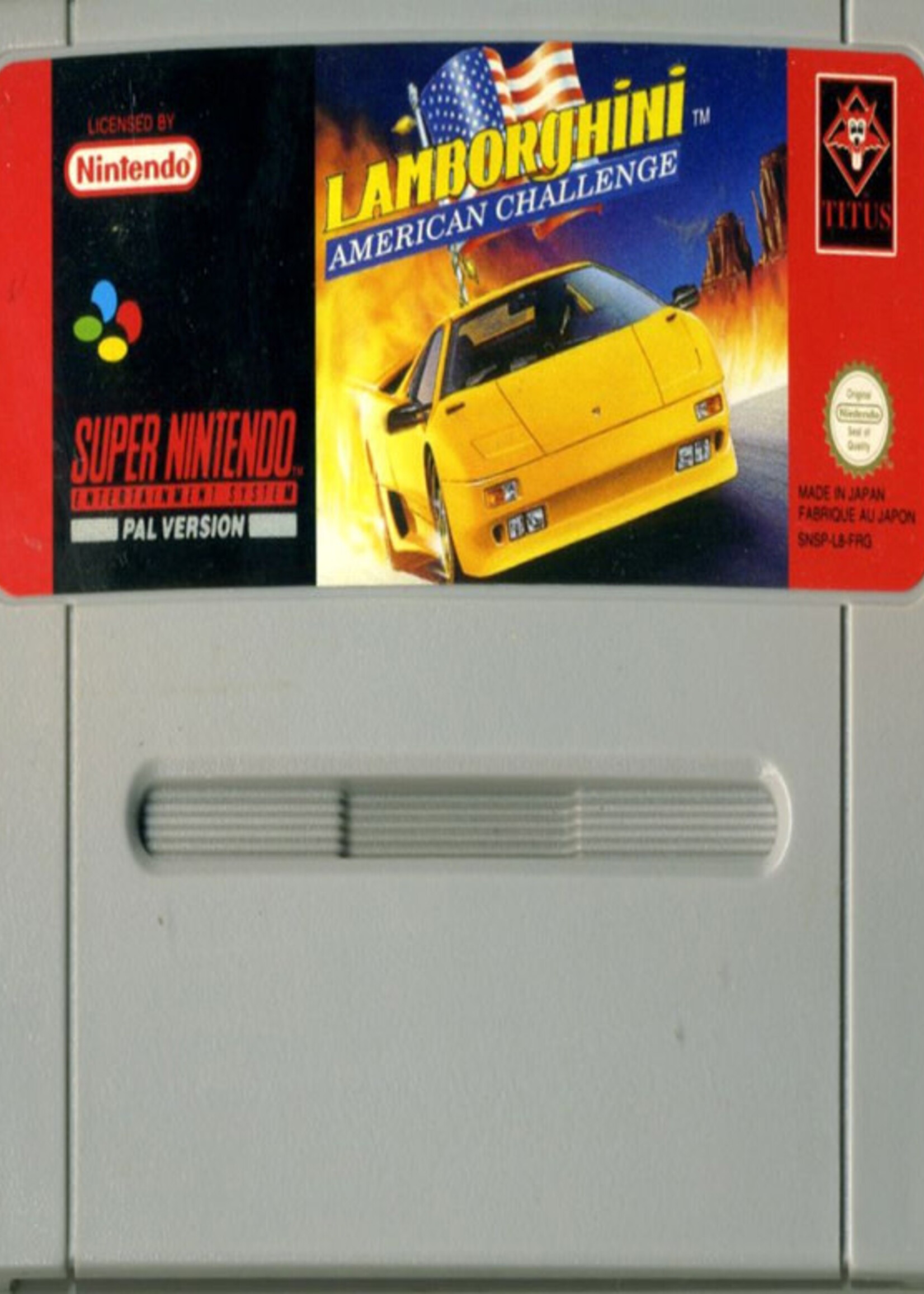 Lamborghini American Challenge SNES