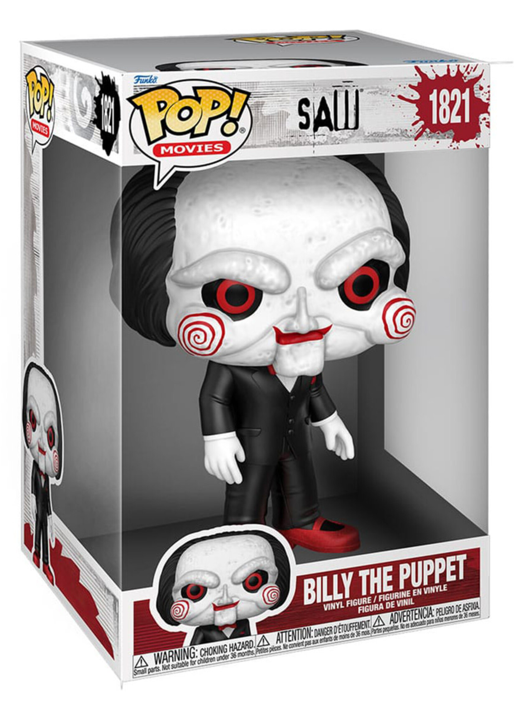 Saw Funko Pop N° 1821 Billy the Puppet 25cm