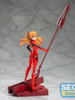 Evangelion Asuka X Spear of Cassius Figure Luminasta 20cm