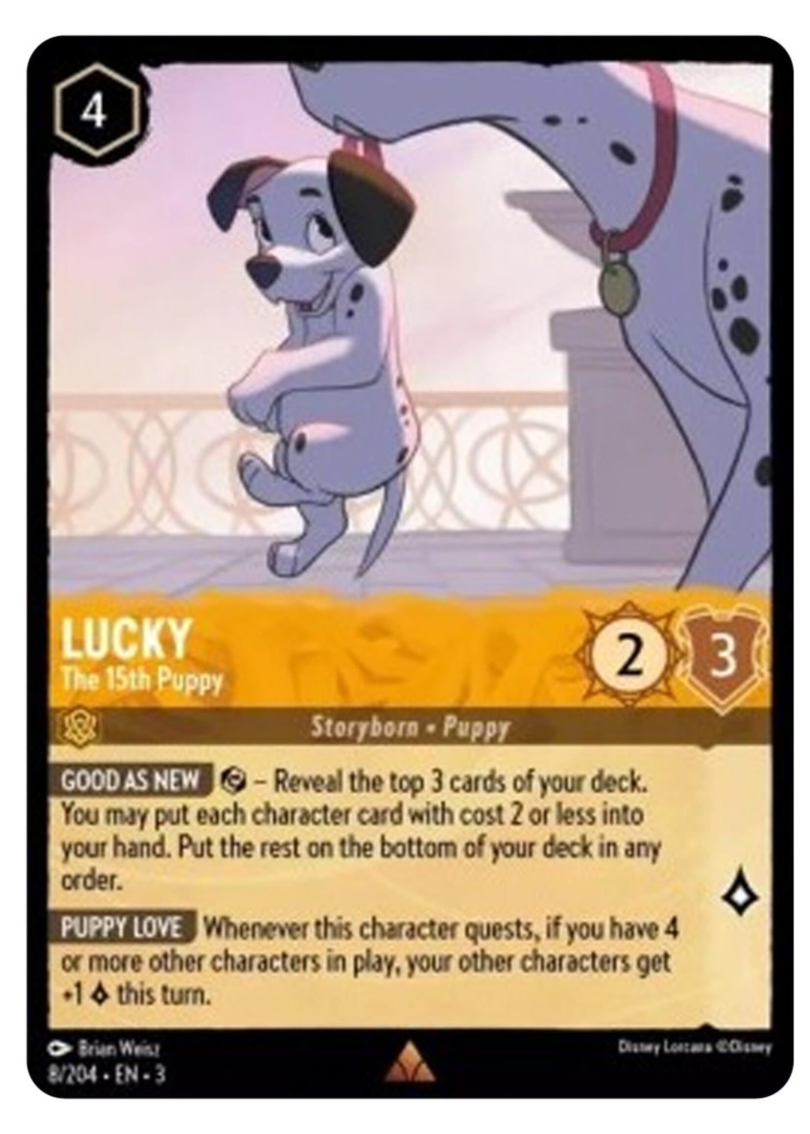 Lucky The 15th Puppy 8 (3INK)
