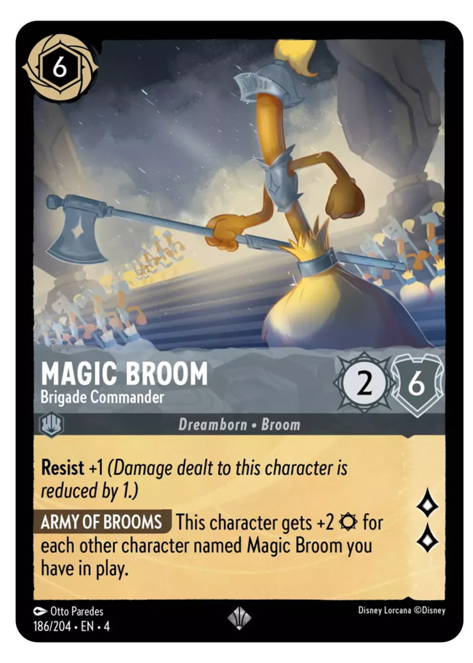 Magic Broom Brigade Commander 186 (4URS)