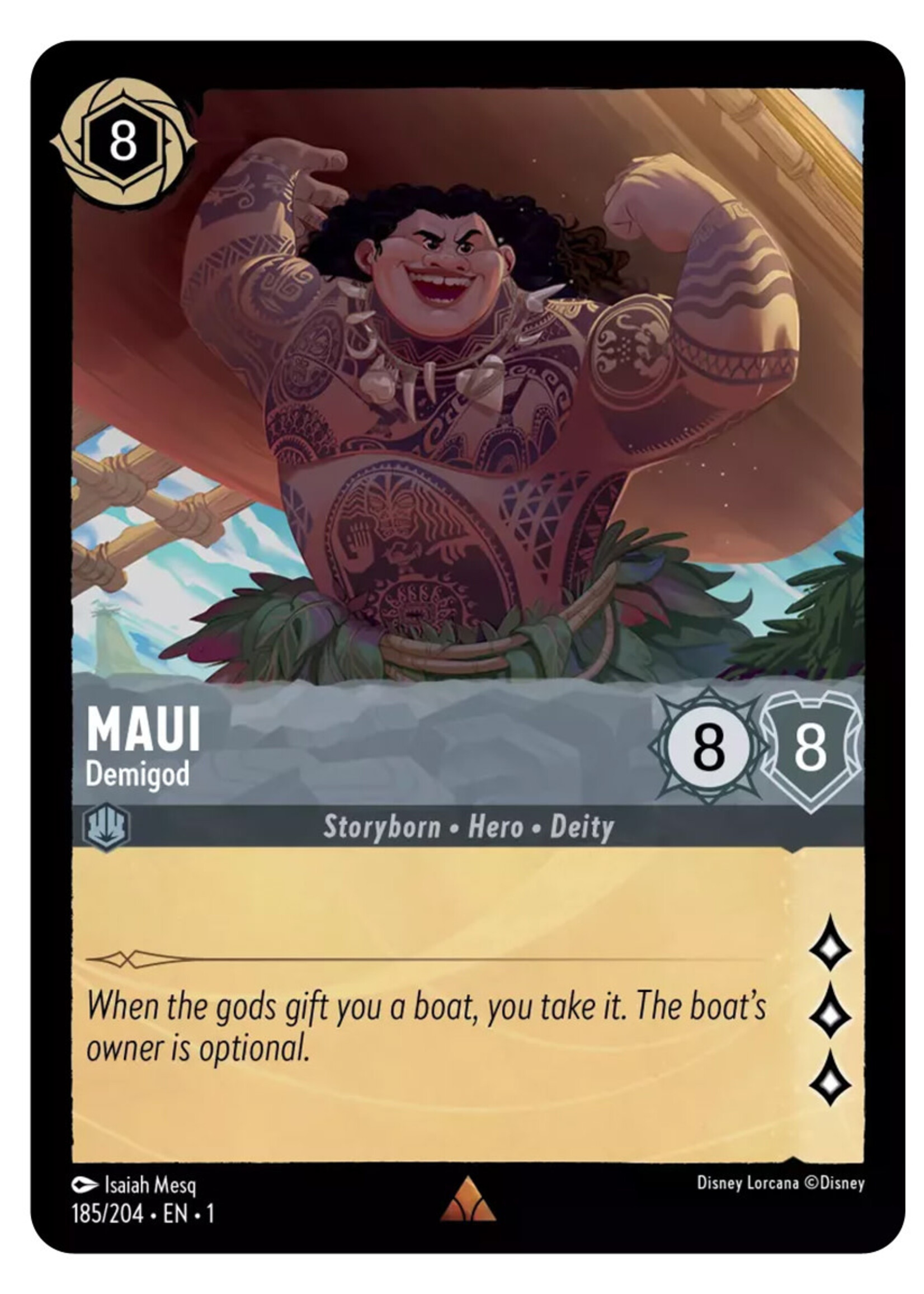 Maui Demigod 185 (1TFC)