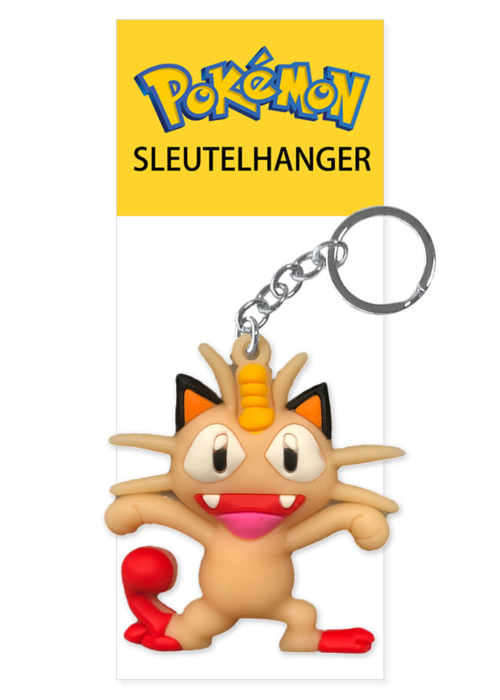 Meowth Pokemon Sleutelhanger