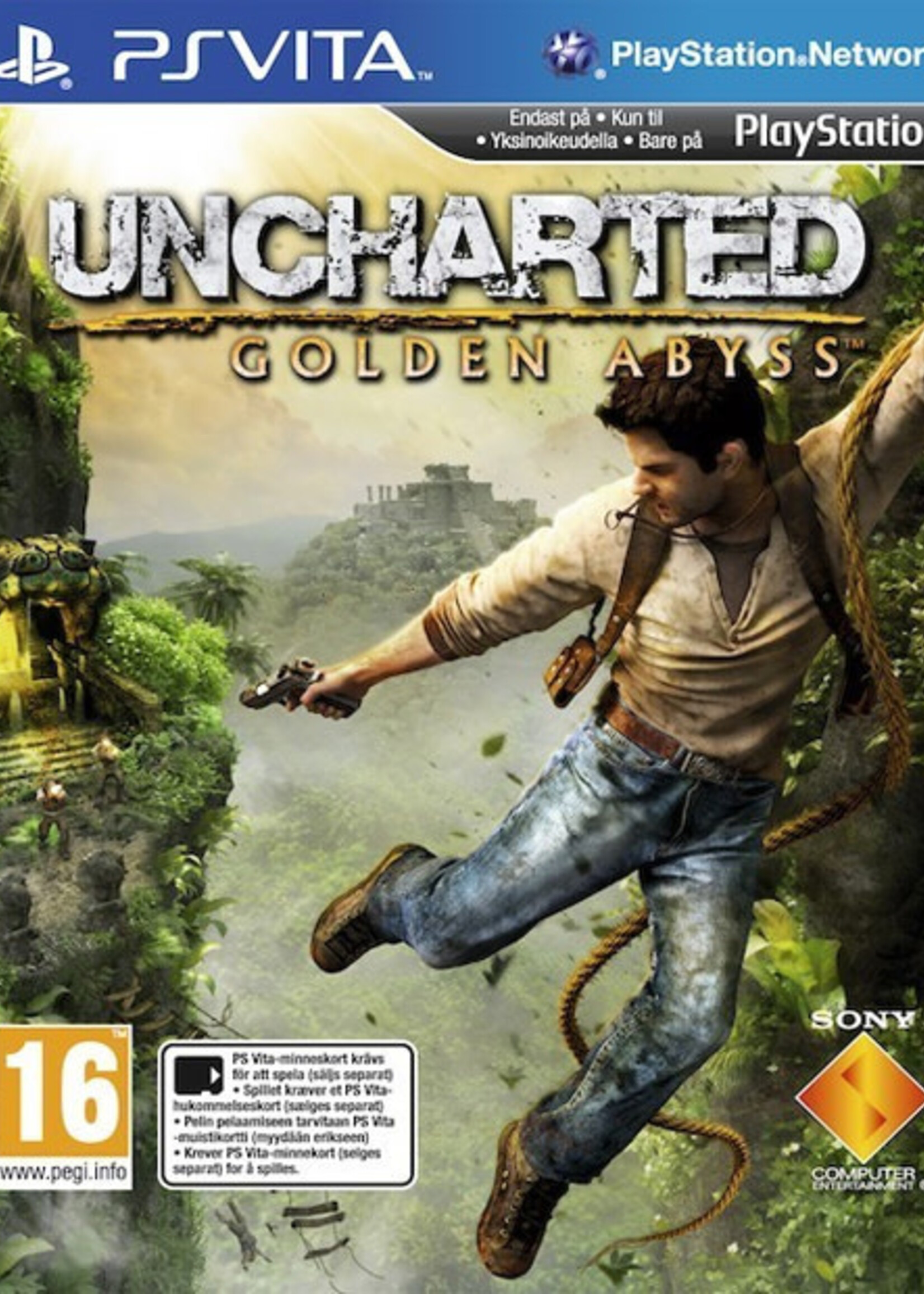Uncharted Golden Abyss Vita