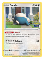 Snorlax 55 (PGO) Cosmic Holo: near mint