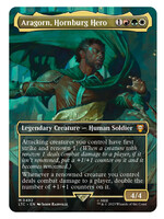 Aragorn, Hornburg Hero 492 (LTC) Foil: near mint