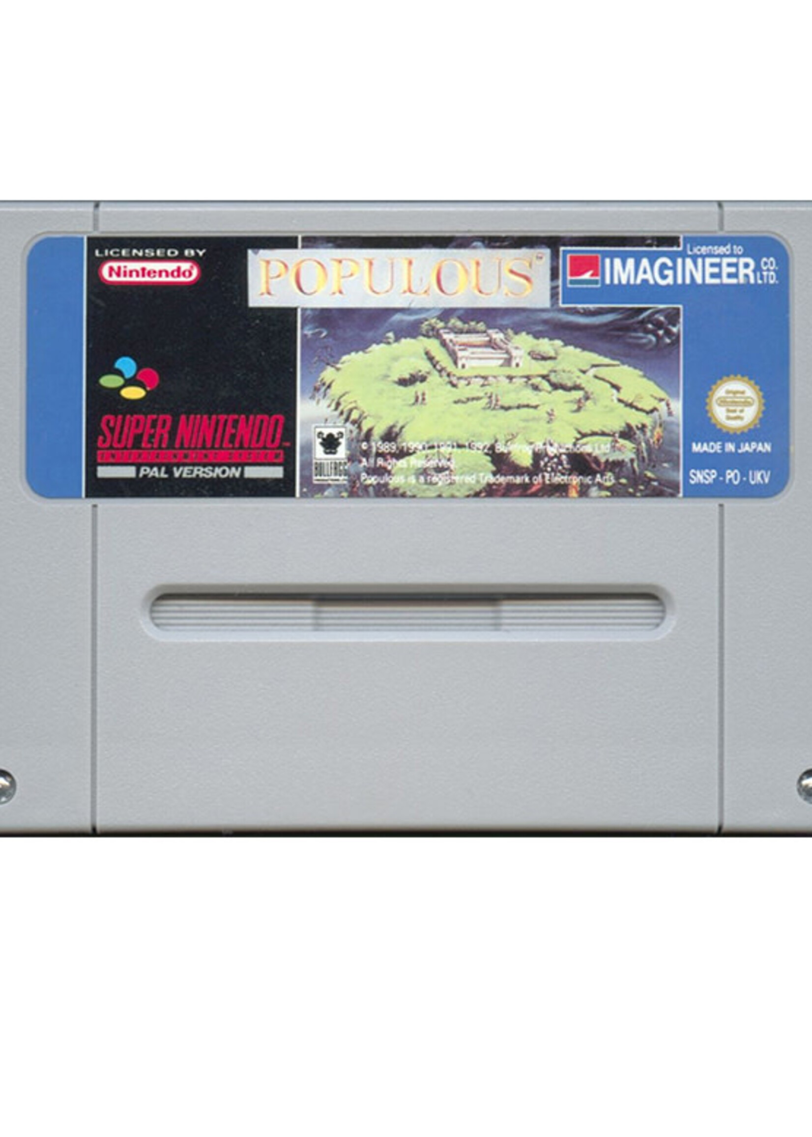 Populous SNES