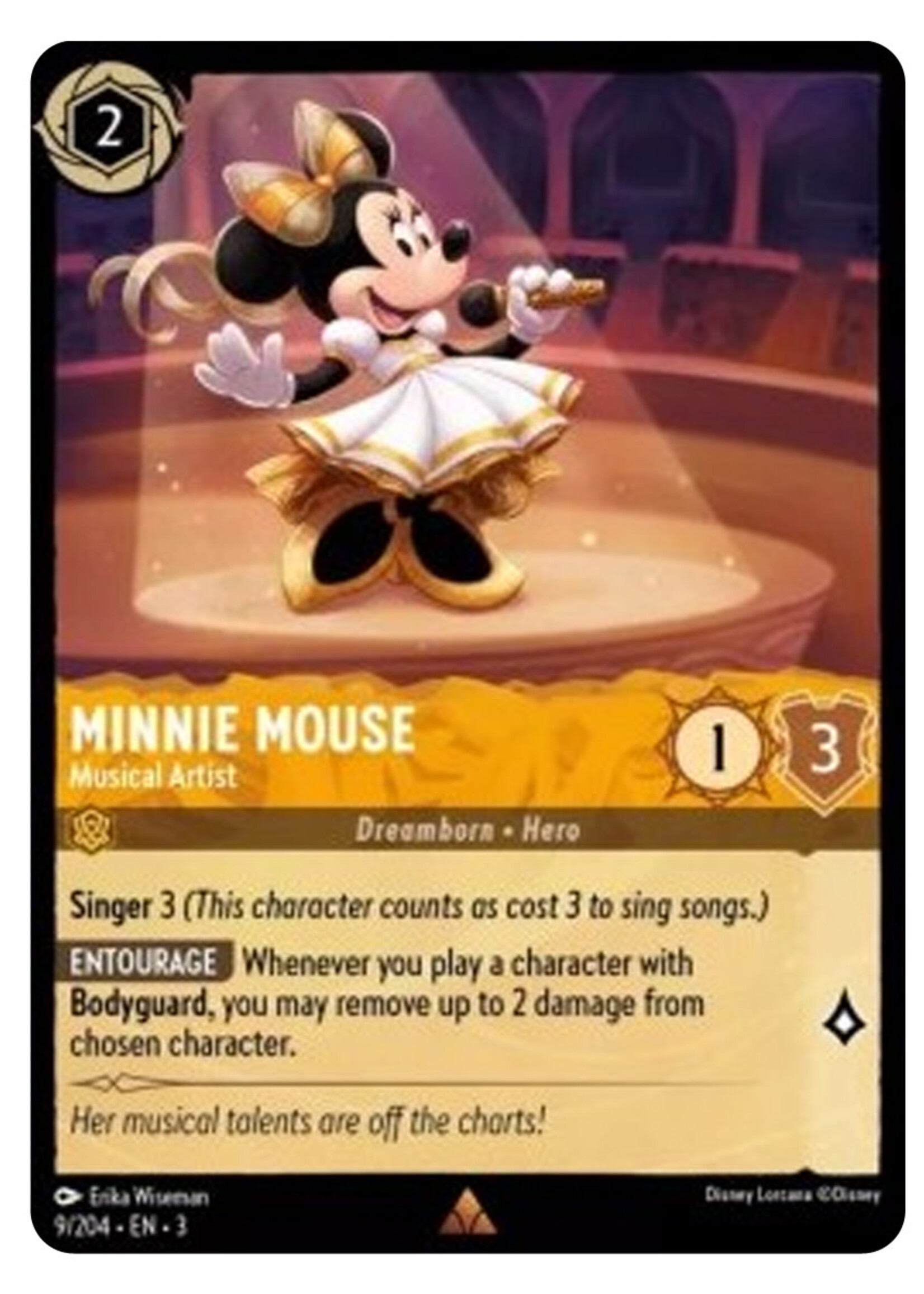 Minnie Mouse Musical Artist 9 (3INK)