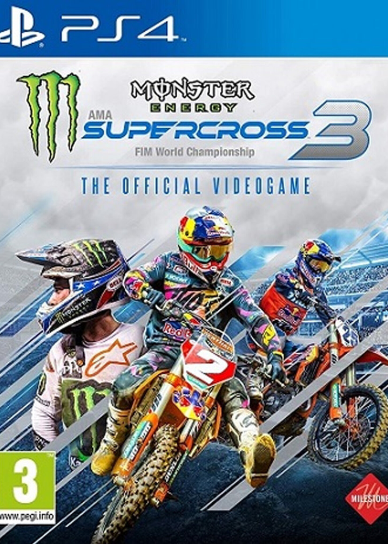 Monster Energy Supercross 3 PS4