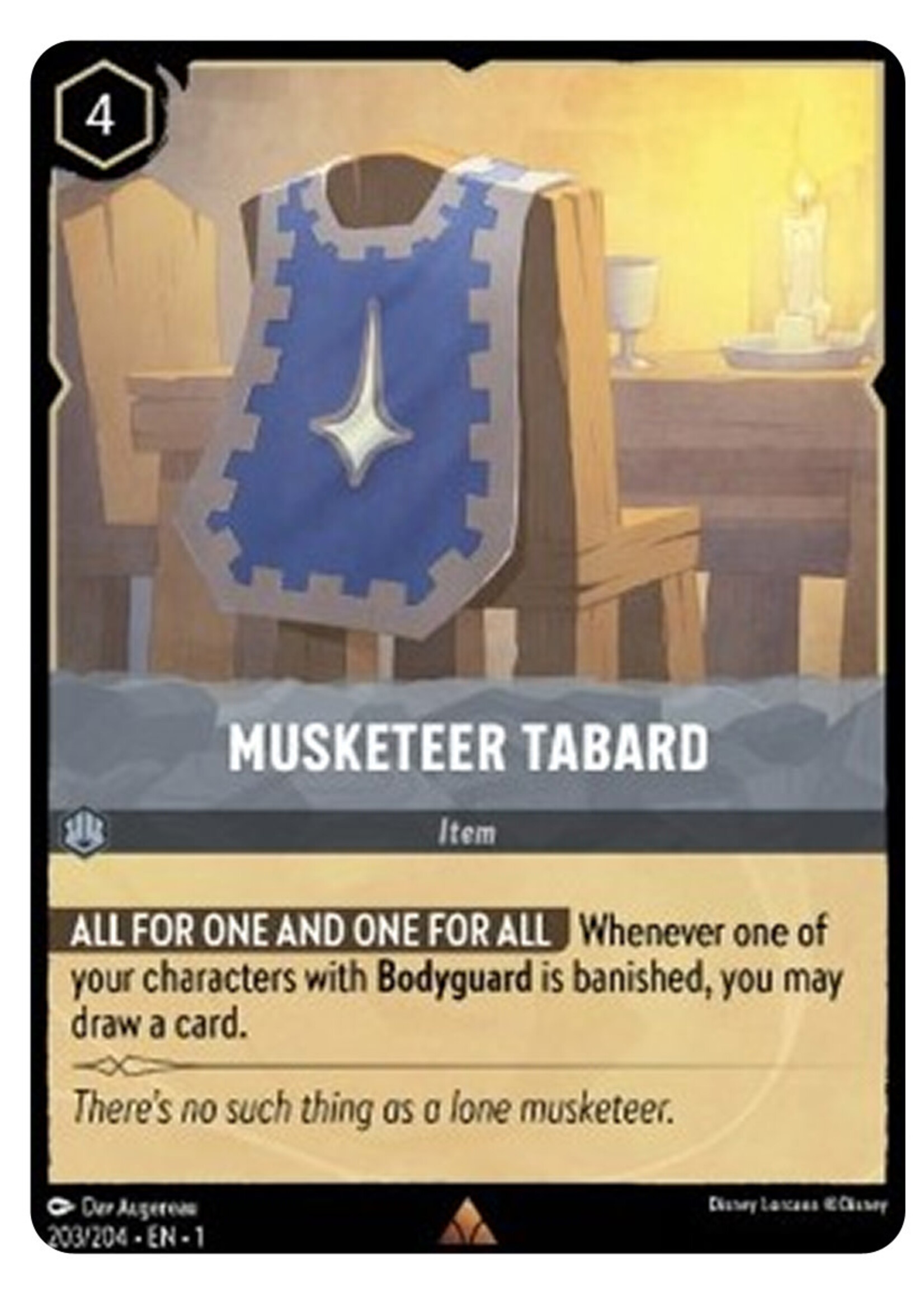 Musketeer Tabard 203 (1TFC)