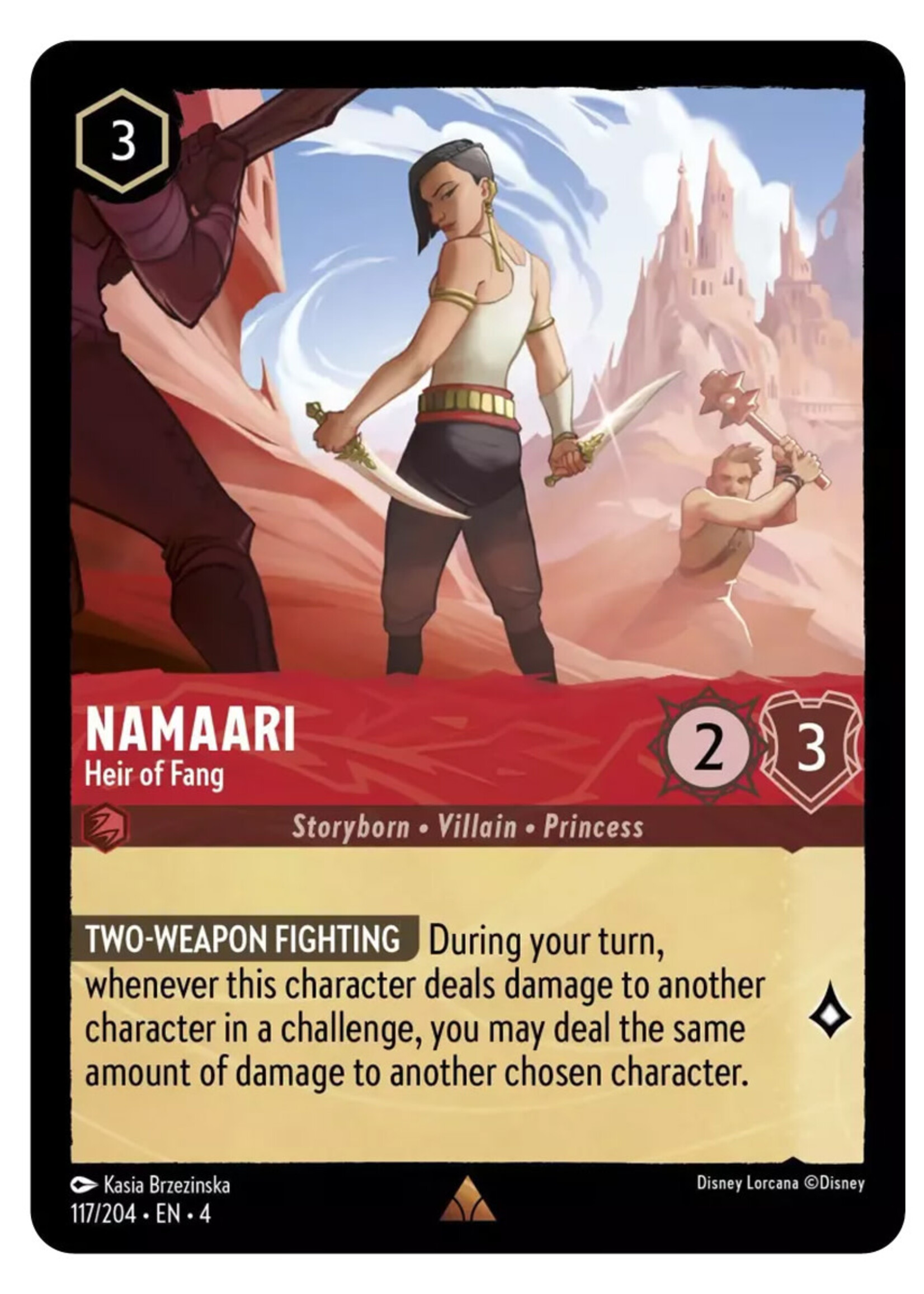 Namaari Heir of Fang 117 (4URS)