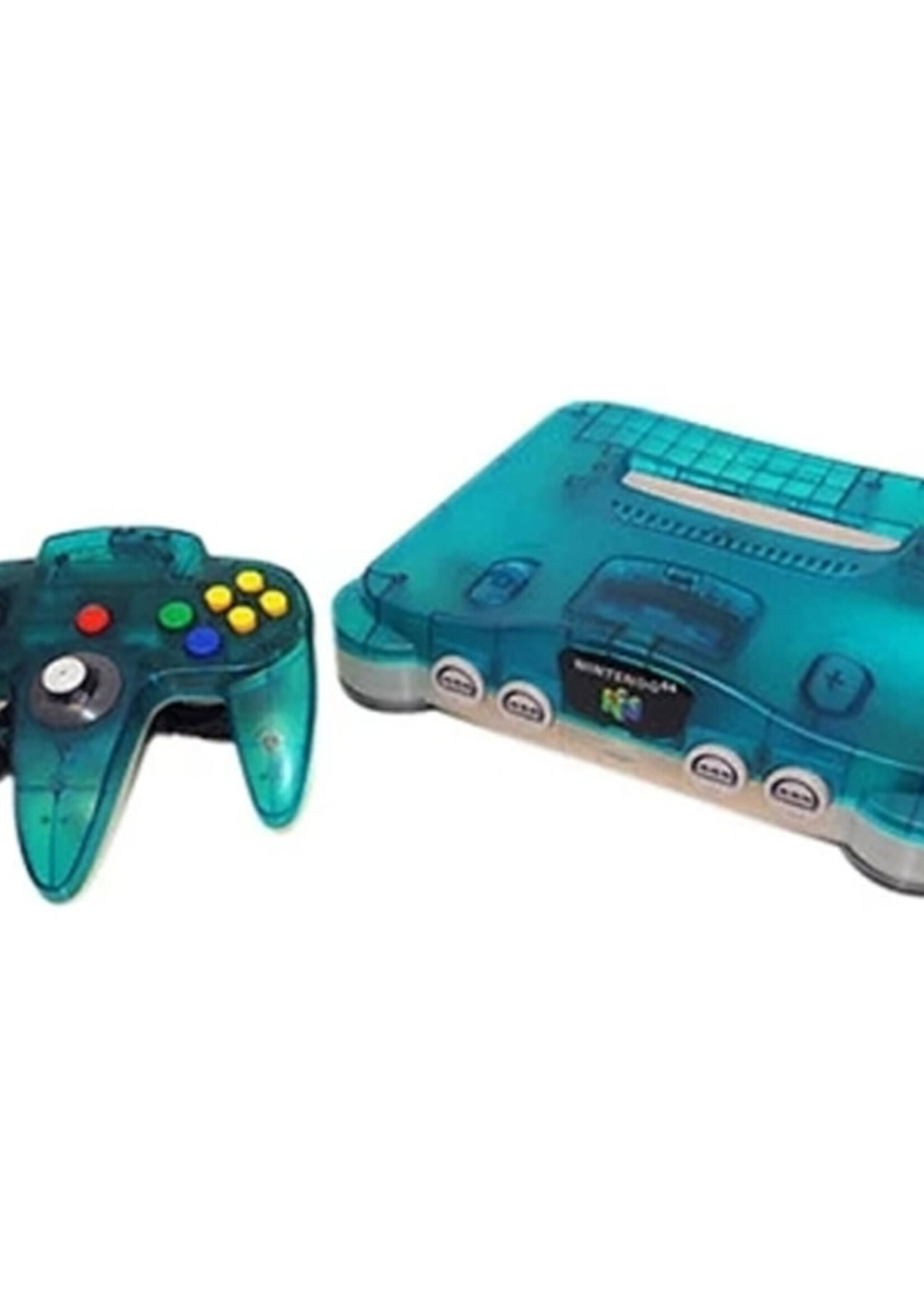 Nintendo 64 Consoleset Clear Blauw/Wit