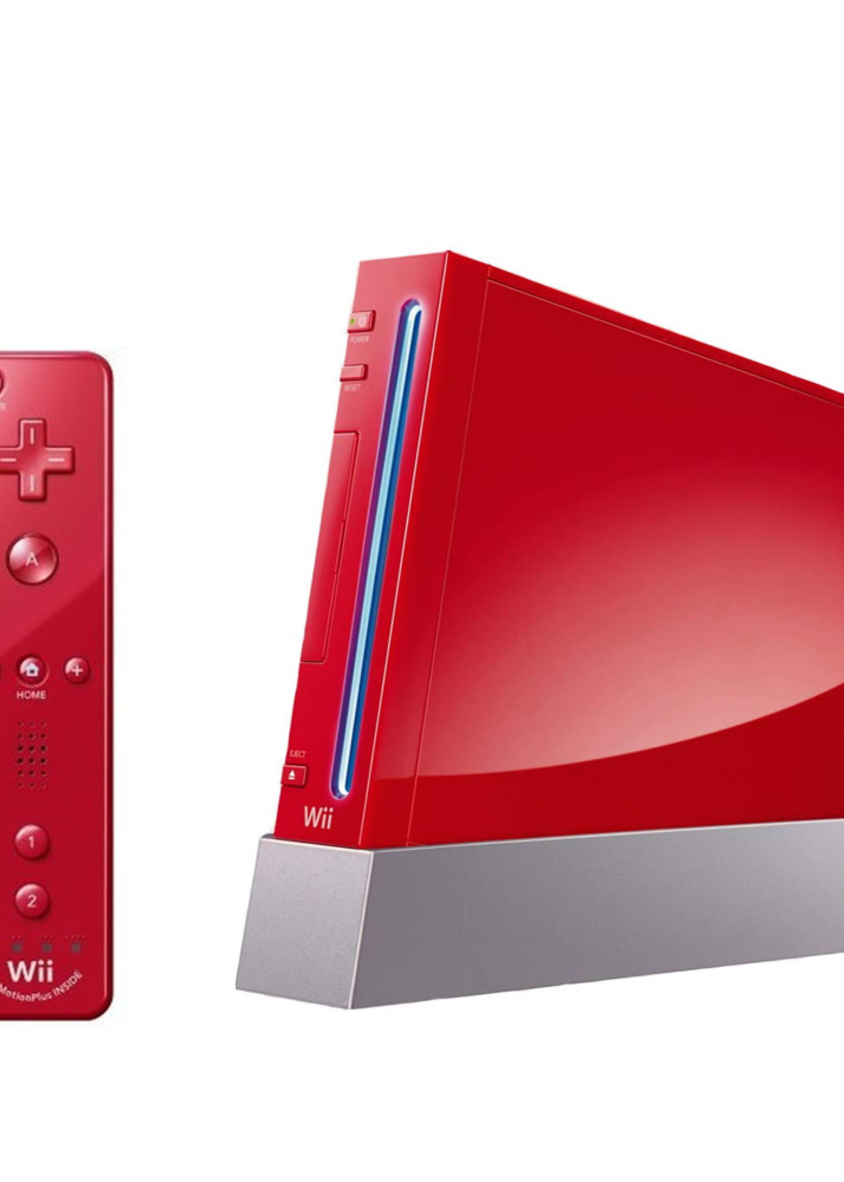 Nintendo Wii Consoleset Rood