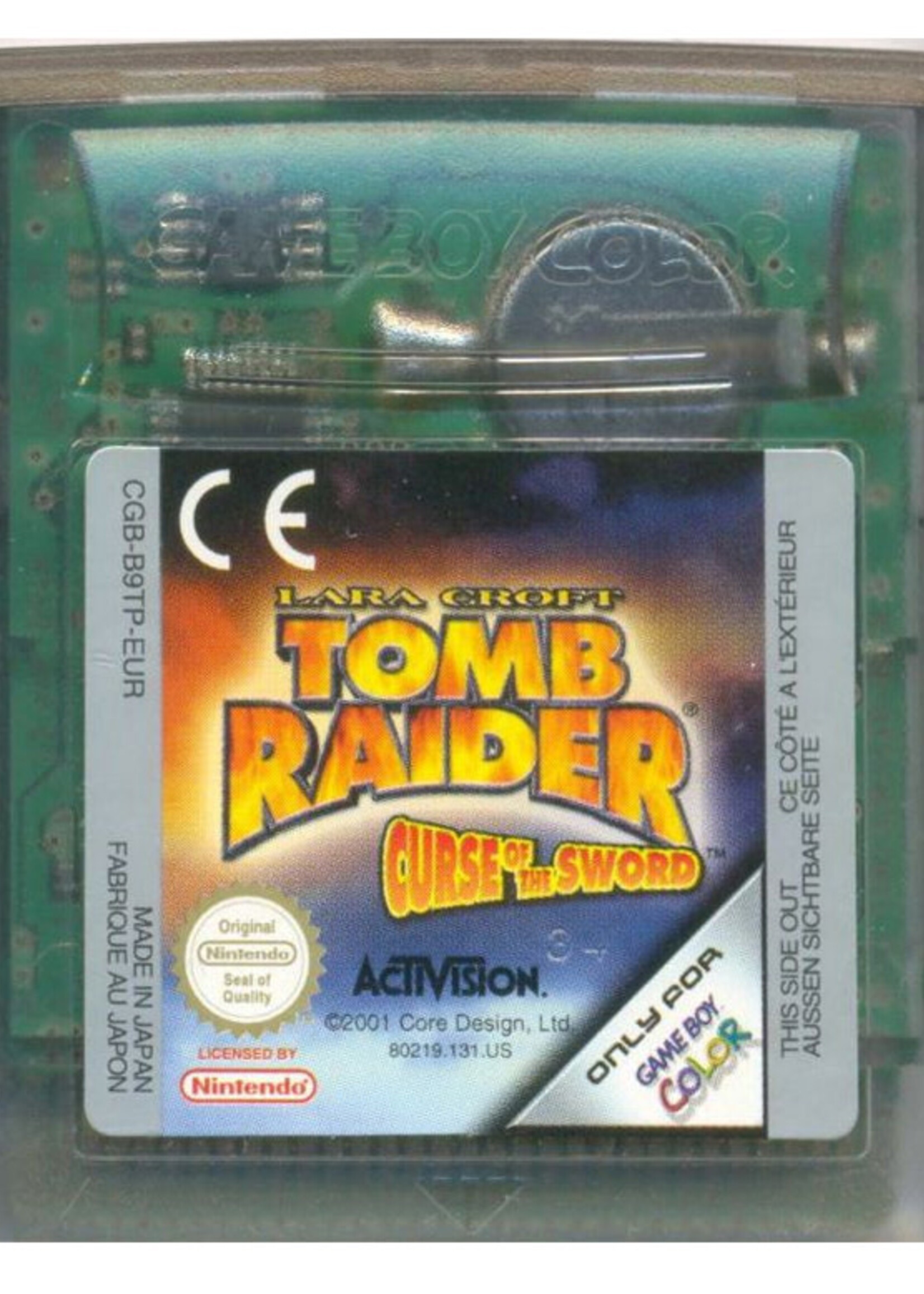 Lara Croft Tomb Raider Curse Of The Sword GBC