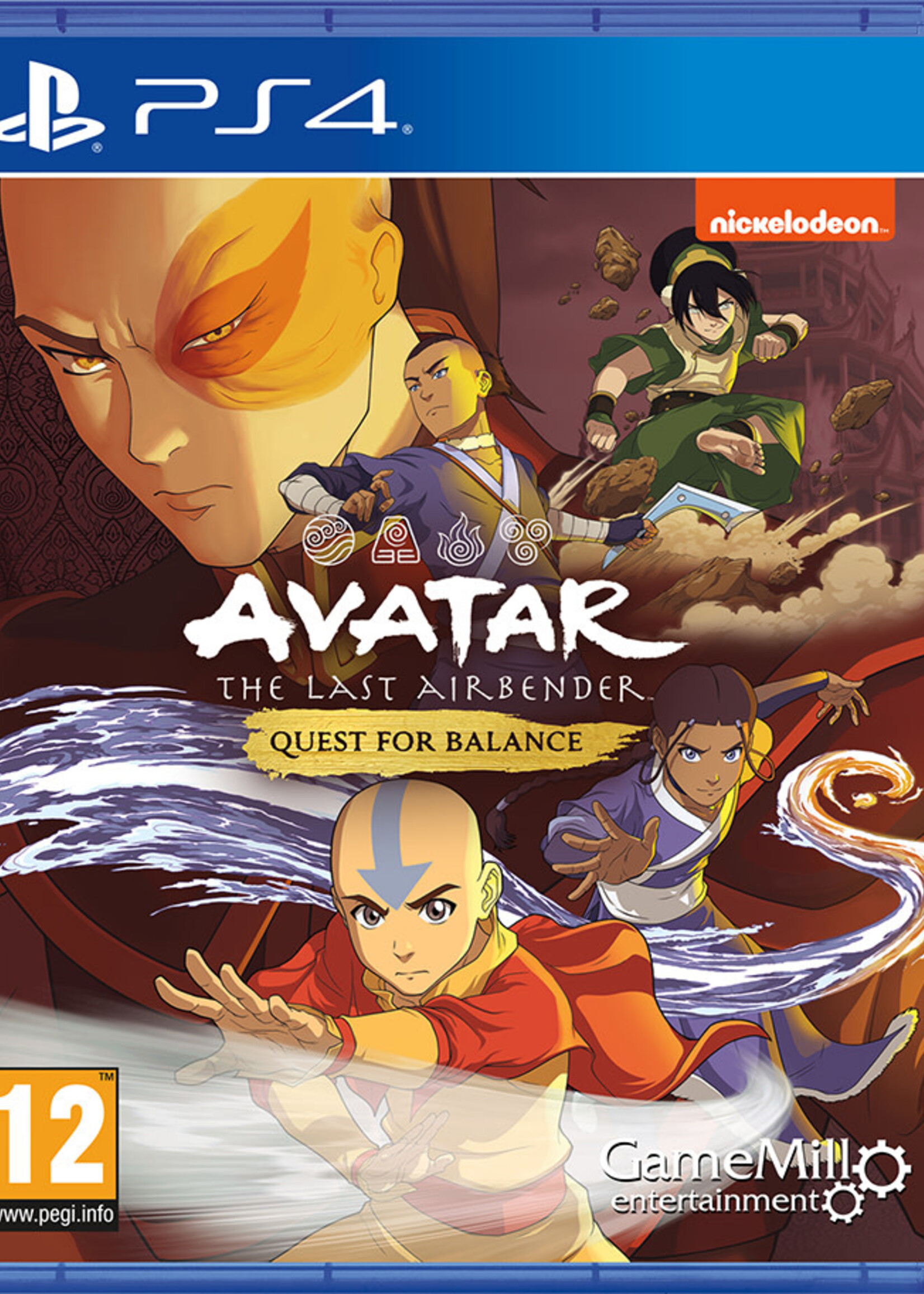 Avatar The Last Airbender Quest For Balance PS4