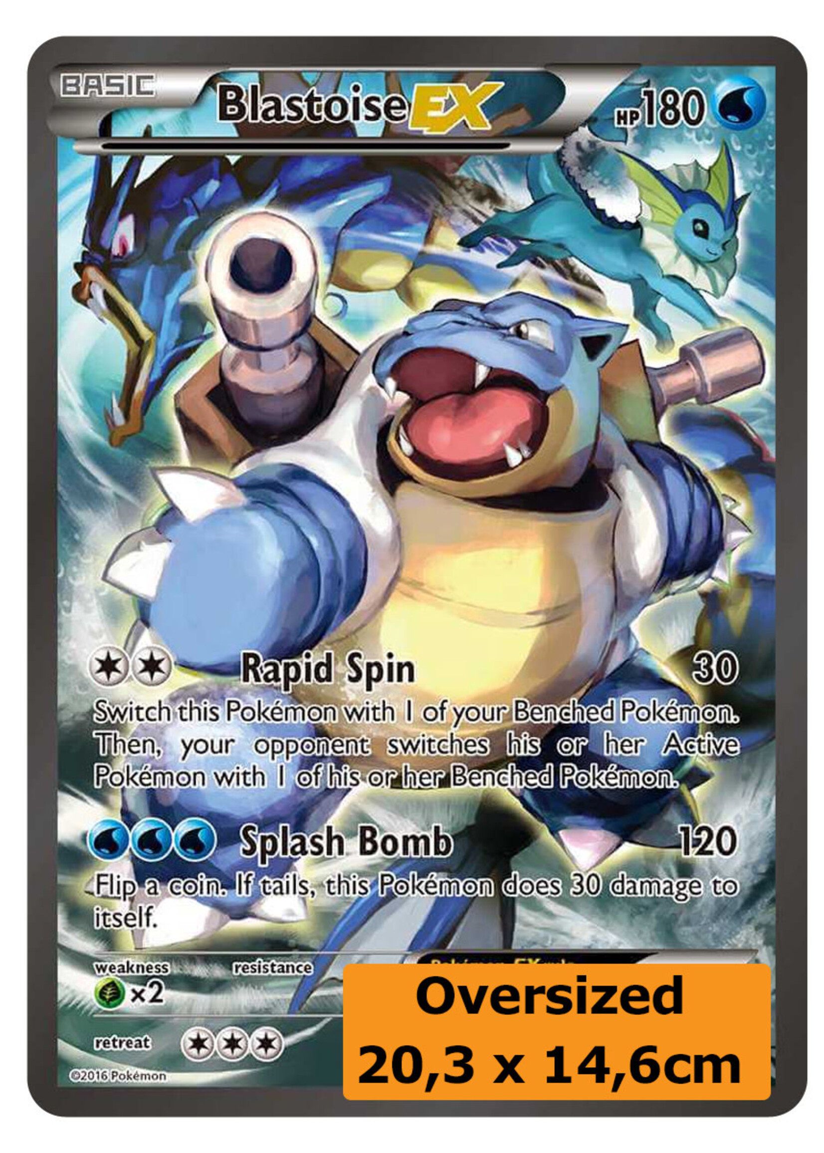 Blastoise EX 122 (XYPR) Grote Kaart: good