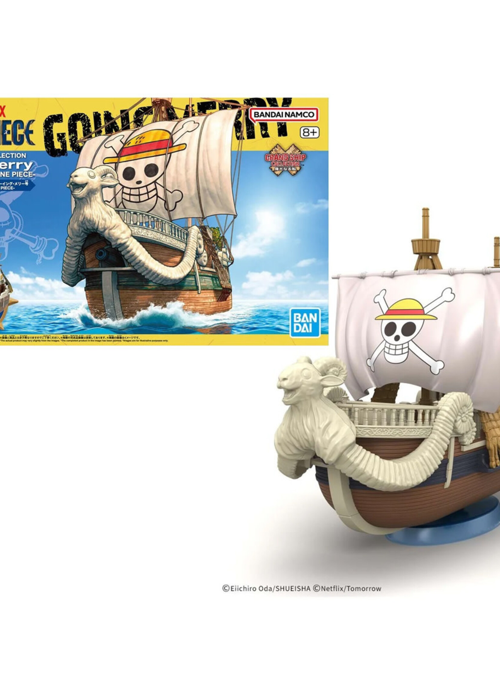 One Piece Grand Ship Collection Going Merry Netflix Model Kit