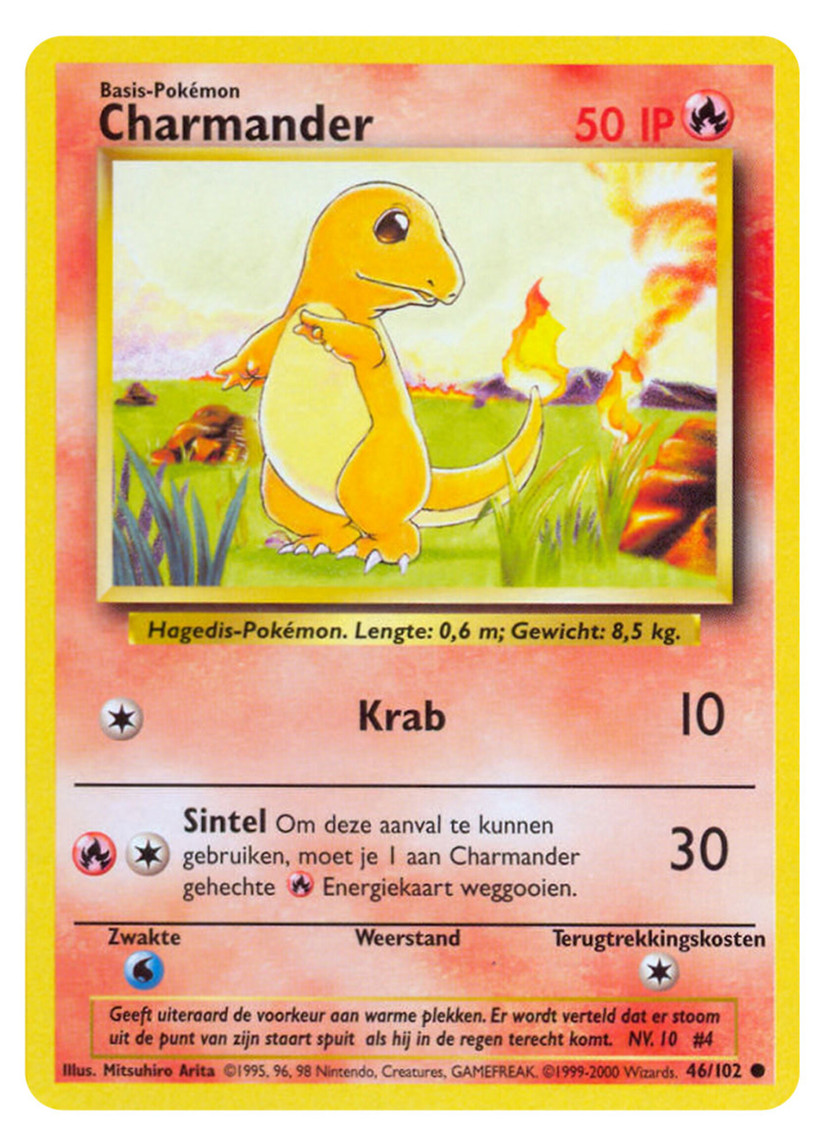 Charmander 46 (BS) Nederlands: excellent